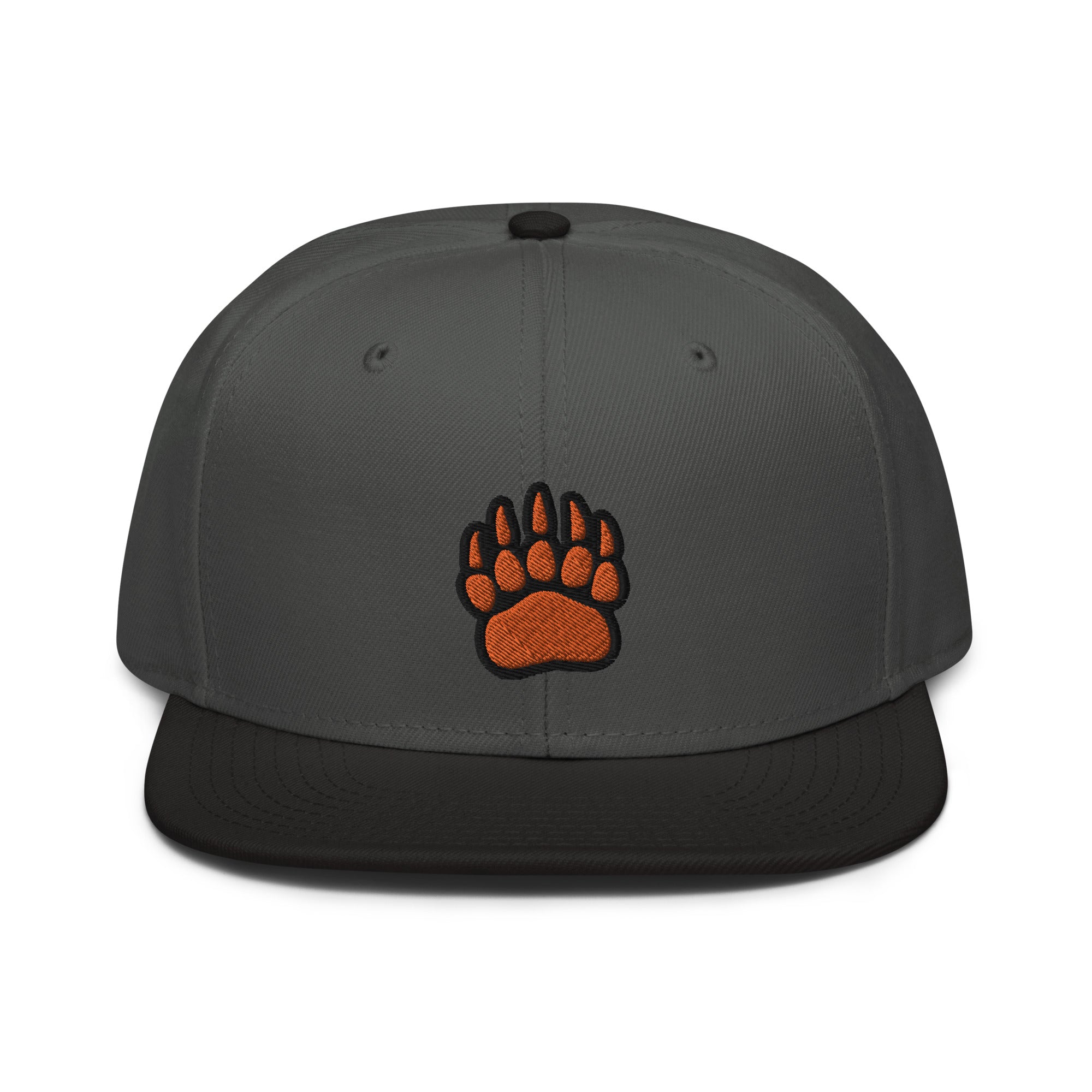 White Bear Lake Baseball Bear Track Snapback Hat