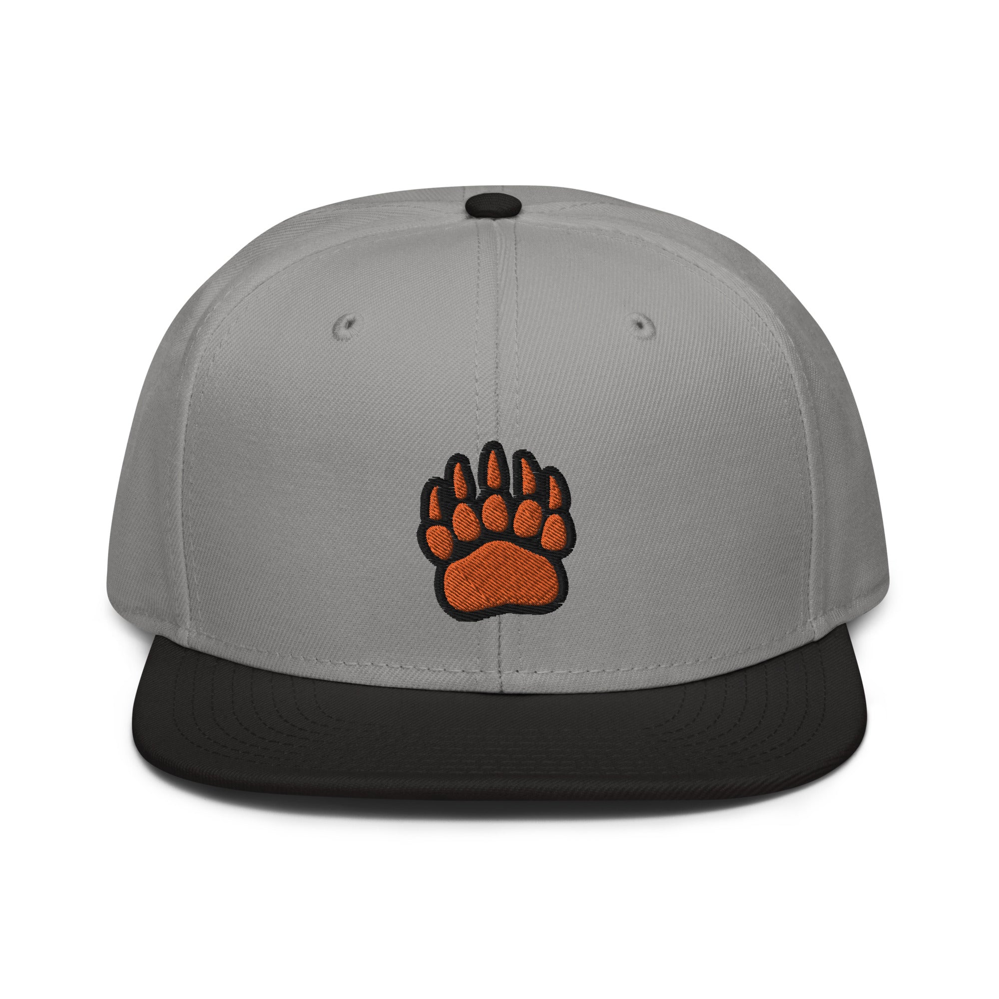 White Bear Lake Baseball Bear Track Snapback Hat