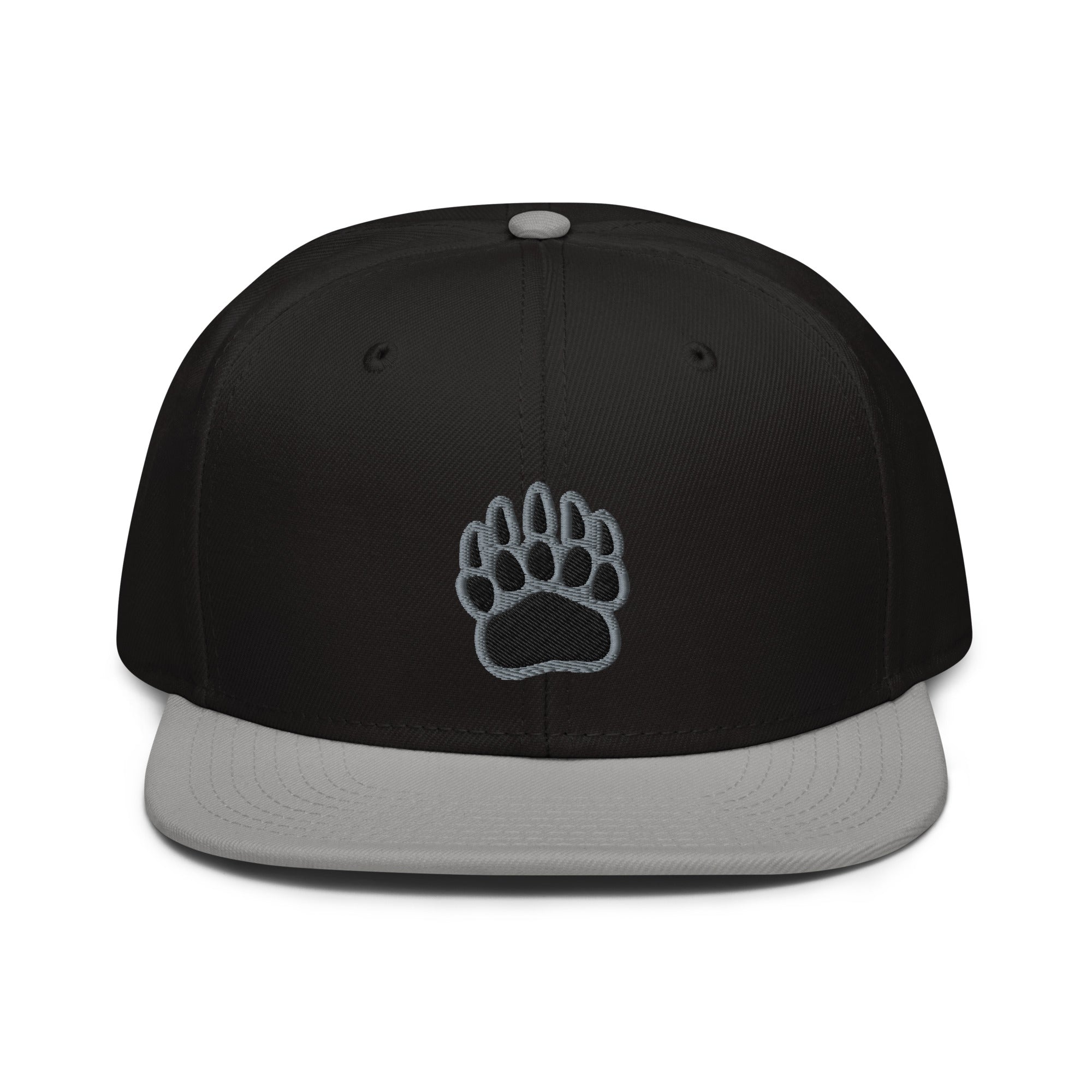 White Bear Lake Baseball Bear Track Snapback Hat