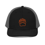White Bear Lake Baseball Bear Track Trucker Cap