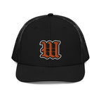 White Bear Lake Baseball Blackletter W Trucker Cap