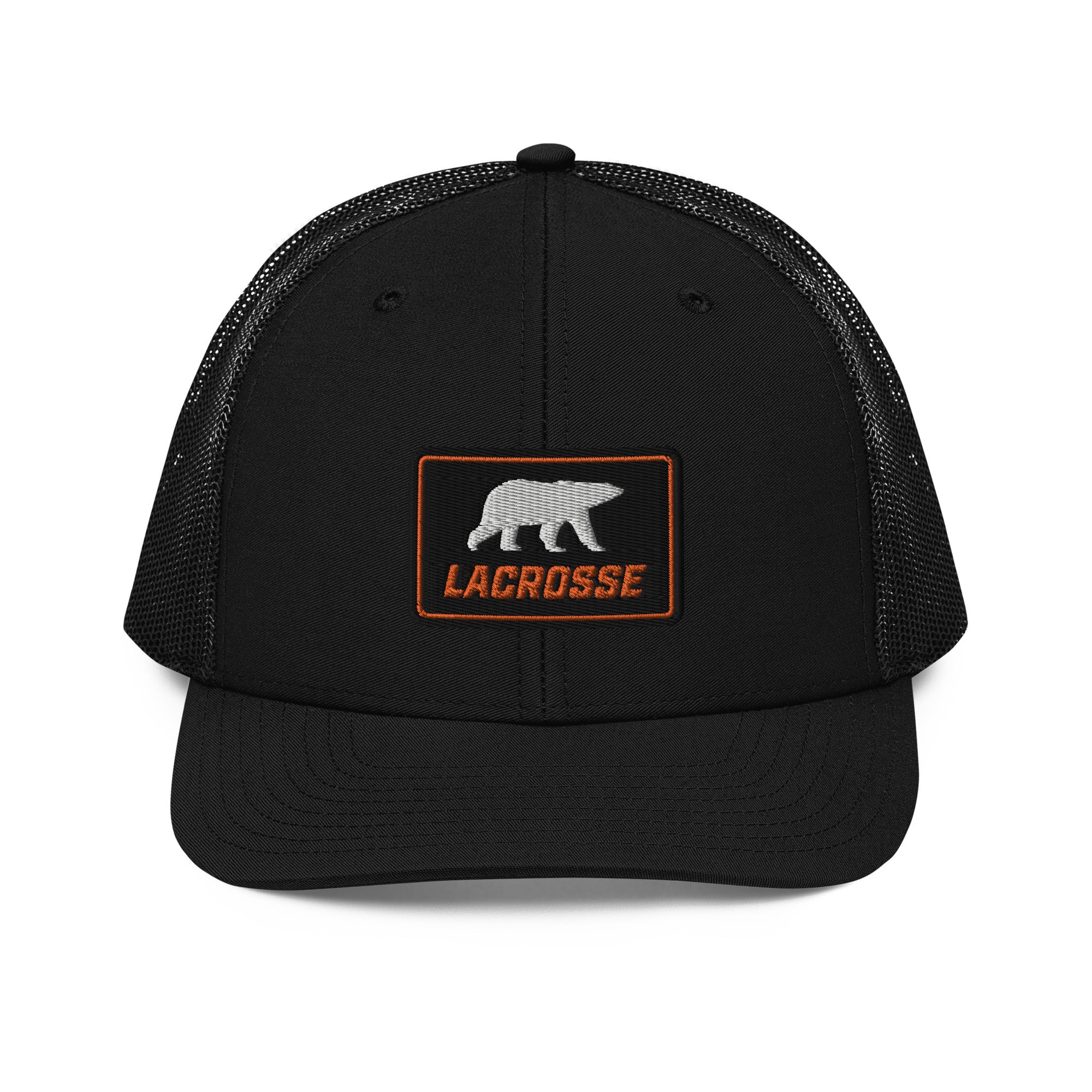 White Bear Lake Lacrosse Bear Richardson 112 Trucker Cap