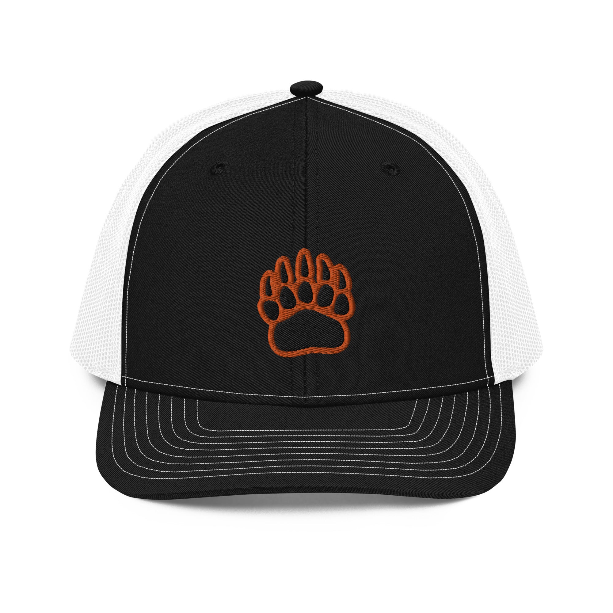 White Bear Lake Baseball Bear Track Trucker Cap