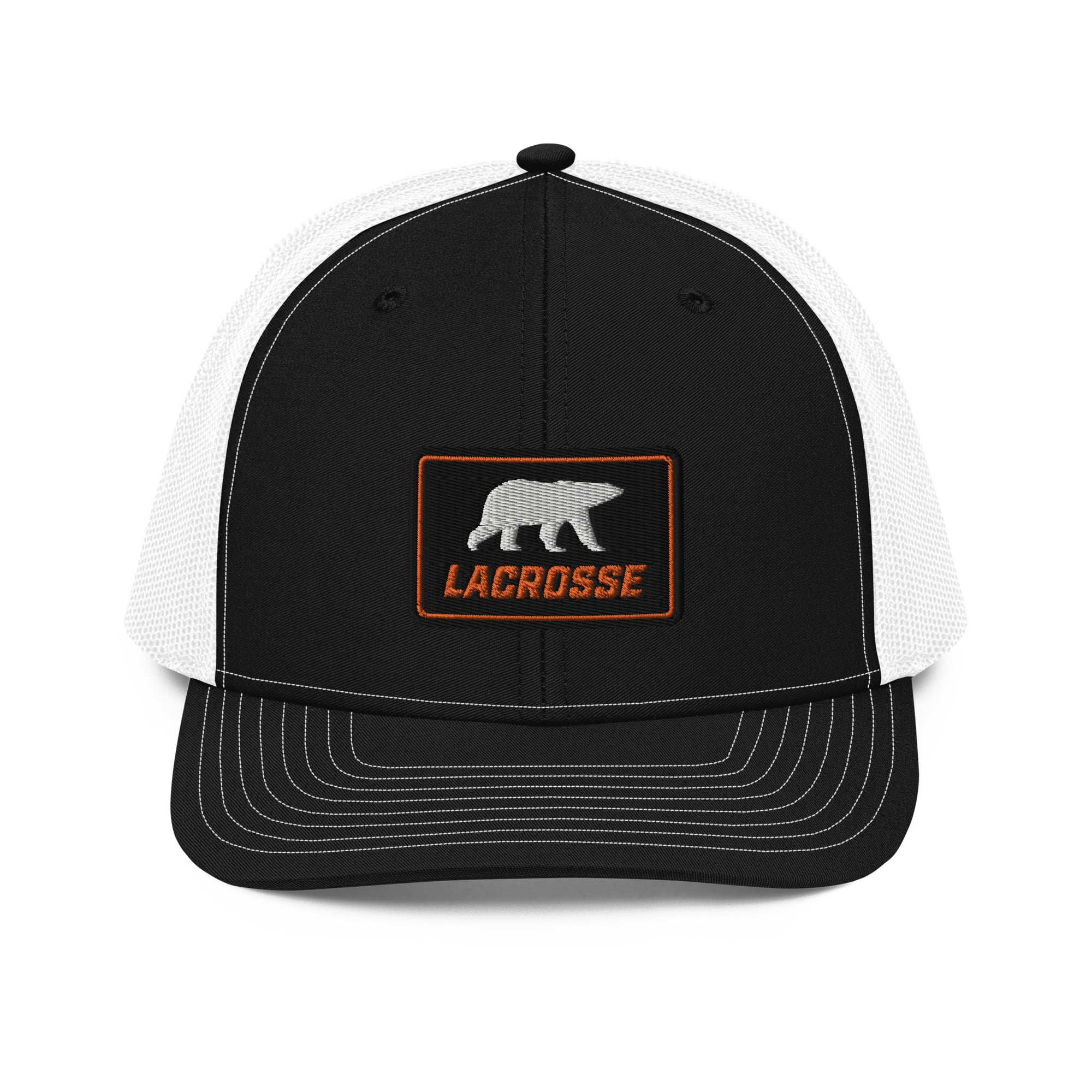 White Bear Lake Lacrosse Bear Richardson 112 Trucker Cap