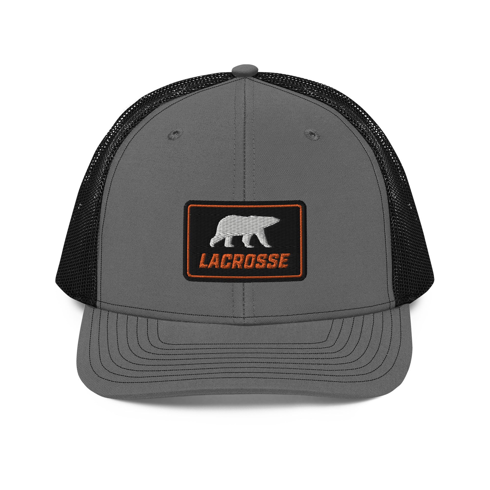 White Bear Lake Lacrosse Bear Richardson 112 Trucker Cap