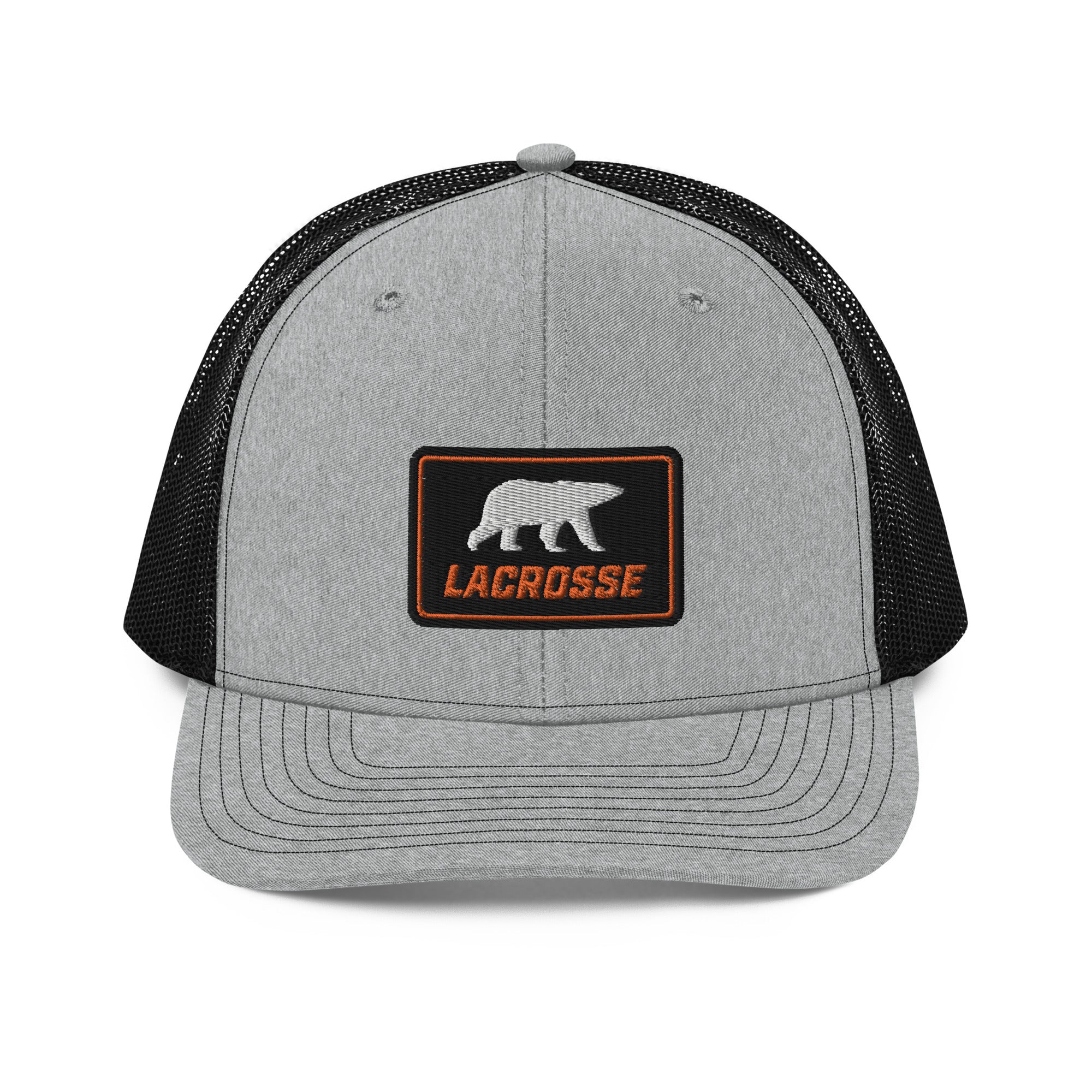 White Bear Lake Lacrosse Bear Richardson 112 Trucker Cap