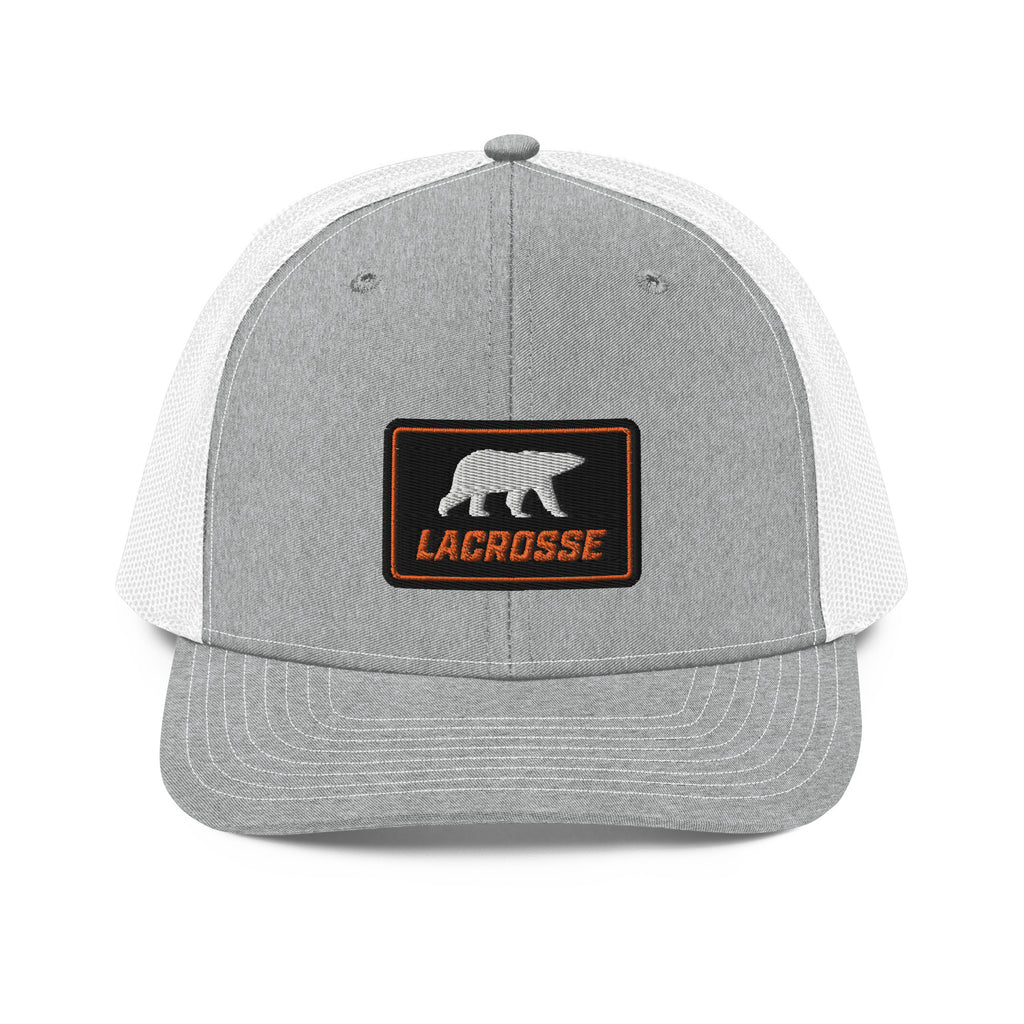 White Bear Lake Lacrosse Bear Richardson 112 Trucker Cap