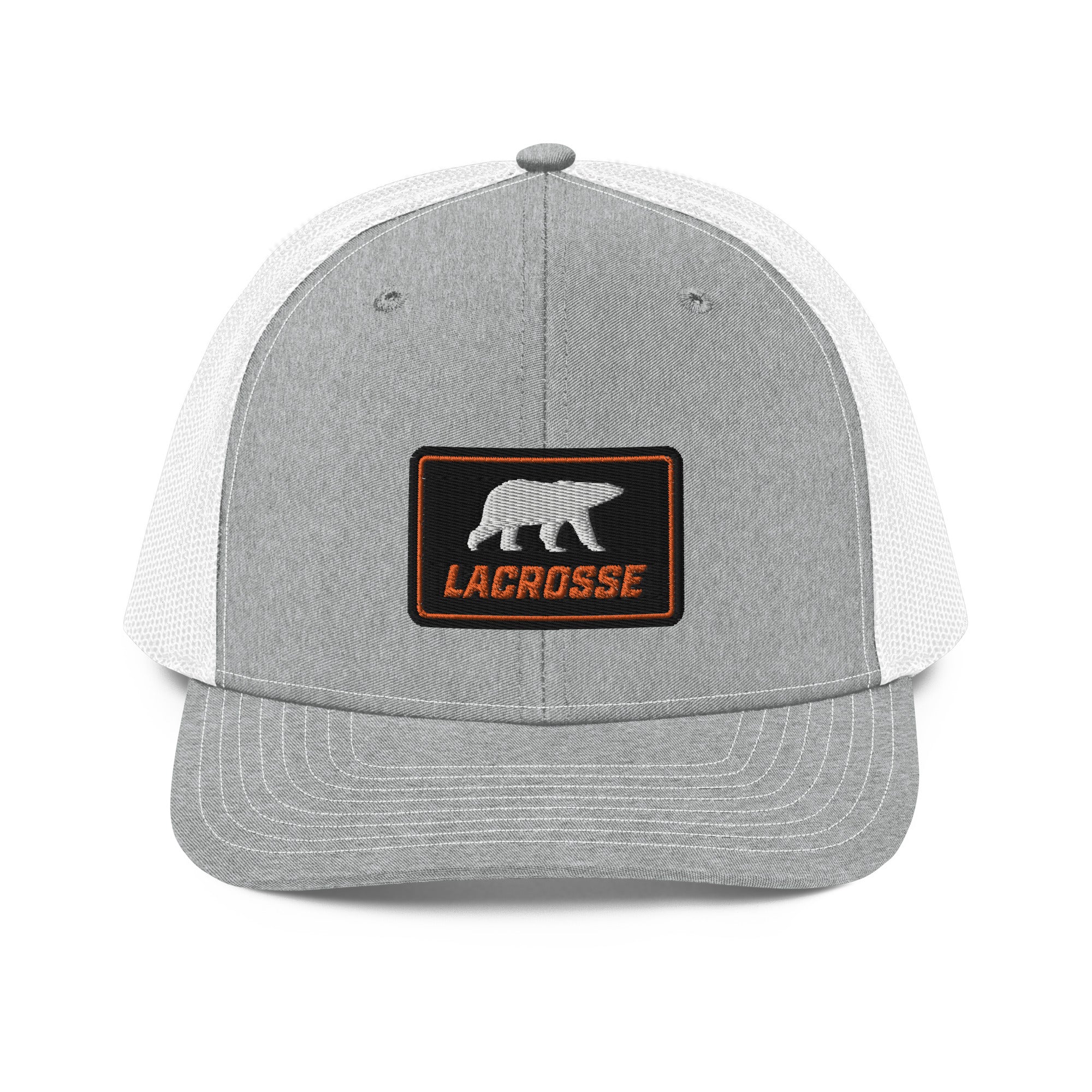 White Bear Lake Lacrosse Bear Richardson 112 Trucker Cap