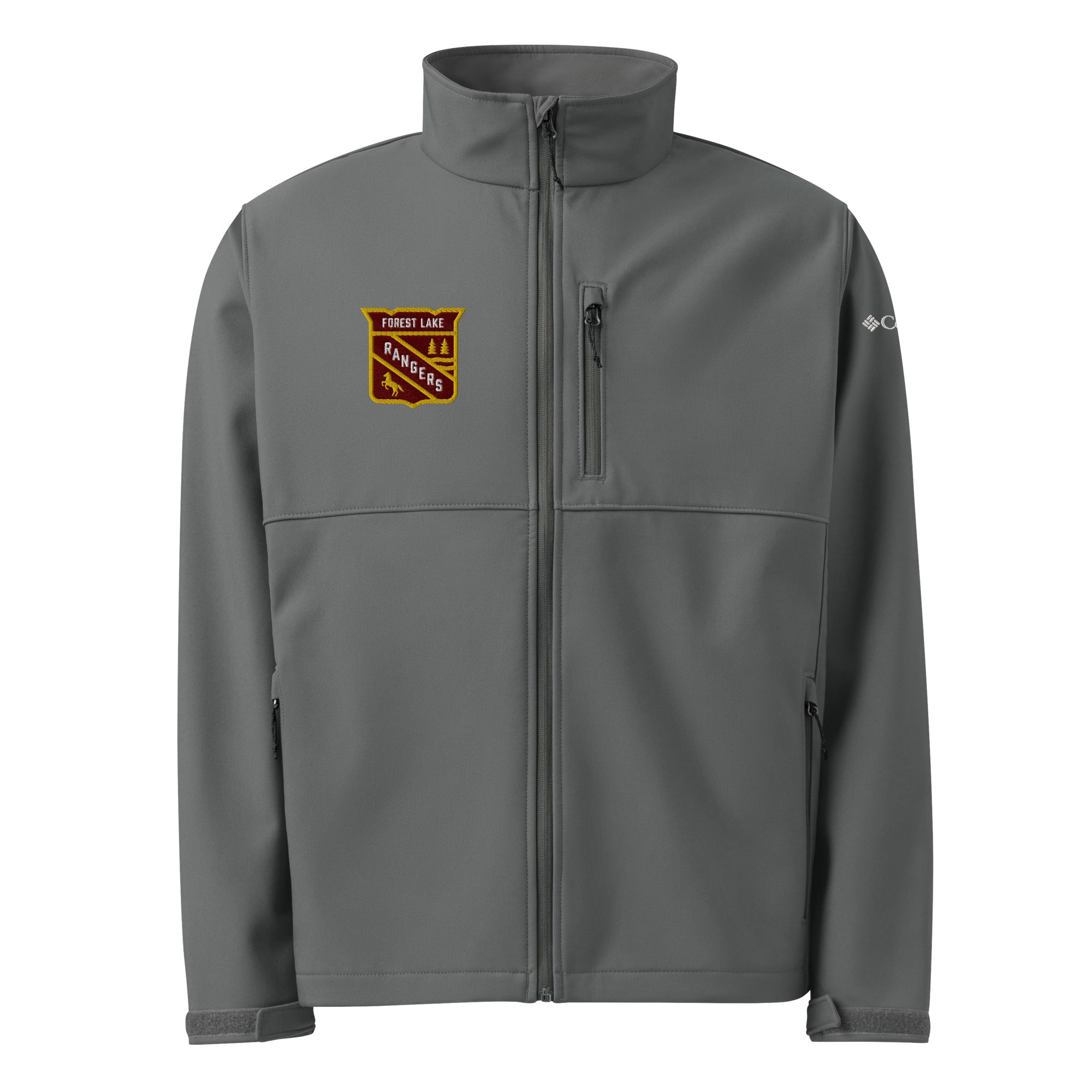 Forest Lake Hockey Ranger Shield Columbia soft shell jacket