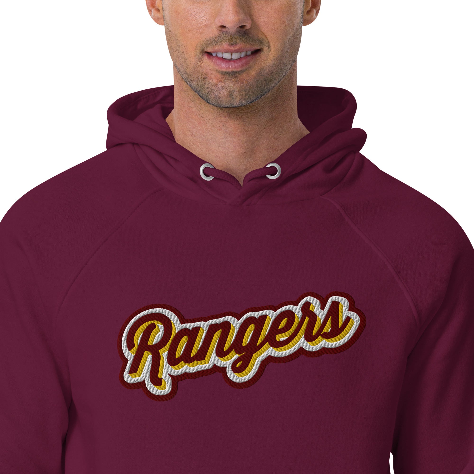 Forest Lake Hockey Unisex Eco Raglan Hoodie