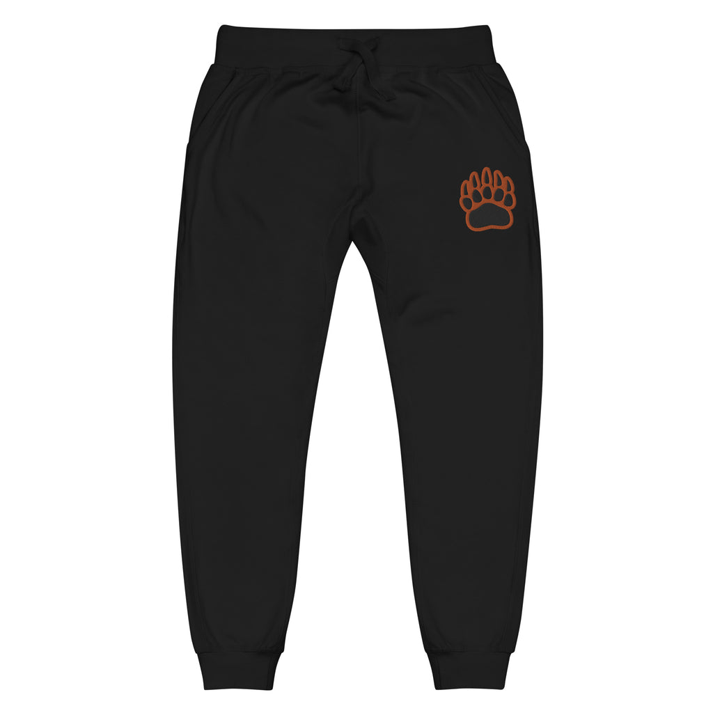 White Bear Lake Baseball Bear Track Fleece Embroidered Joggers