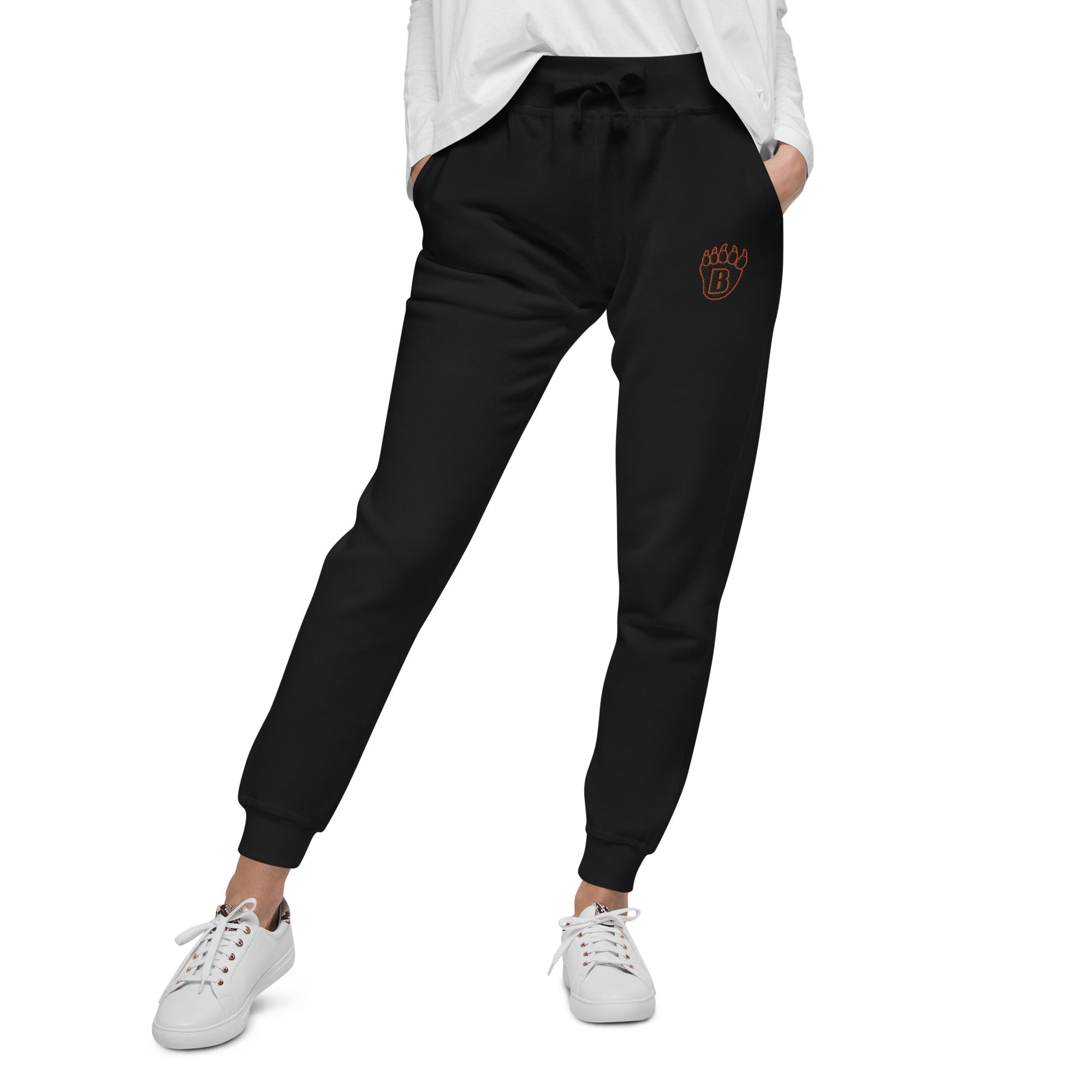 White Bear Lake Blackout Unisex Embroidered Fleece Sweatpants