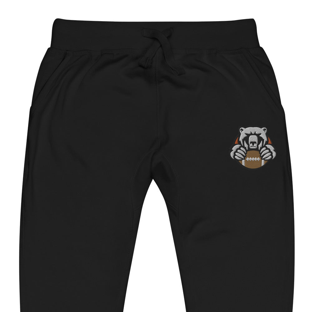 White Bear Lake Football Angry Bear Fleece Sweatpants