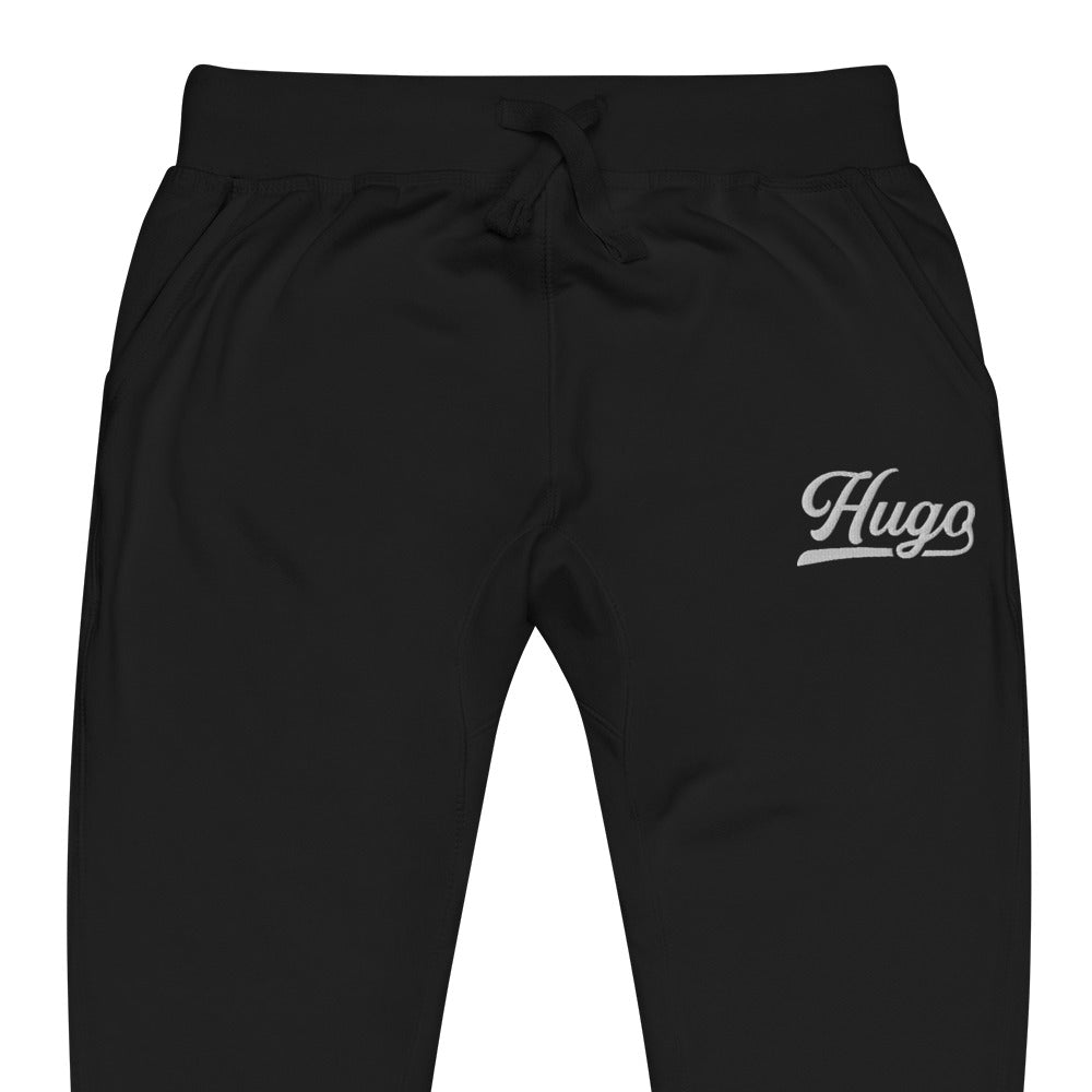 Hugo Embroidered Unisex Fleece Sweatpants