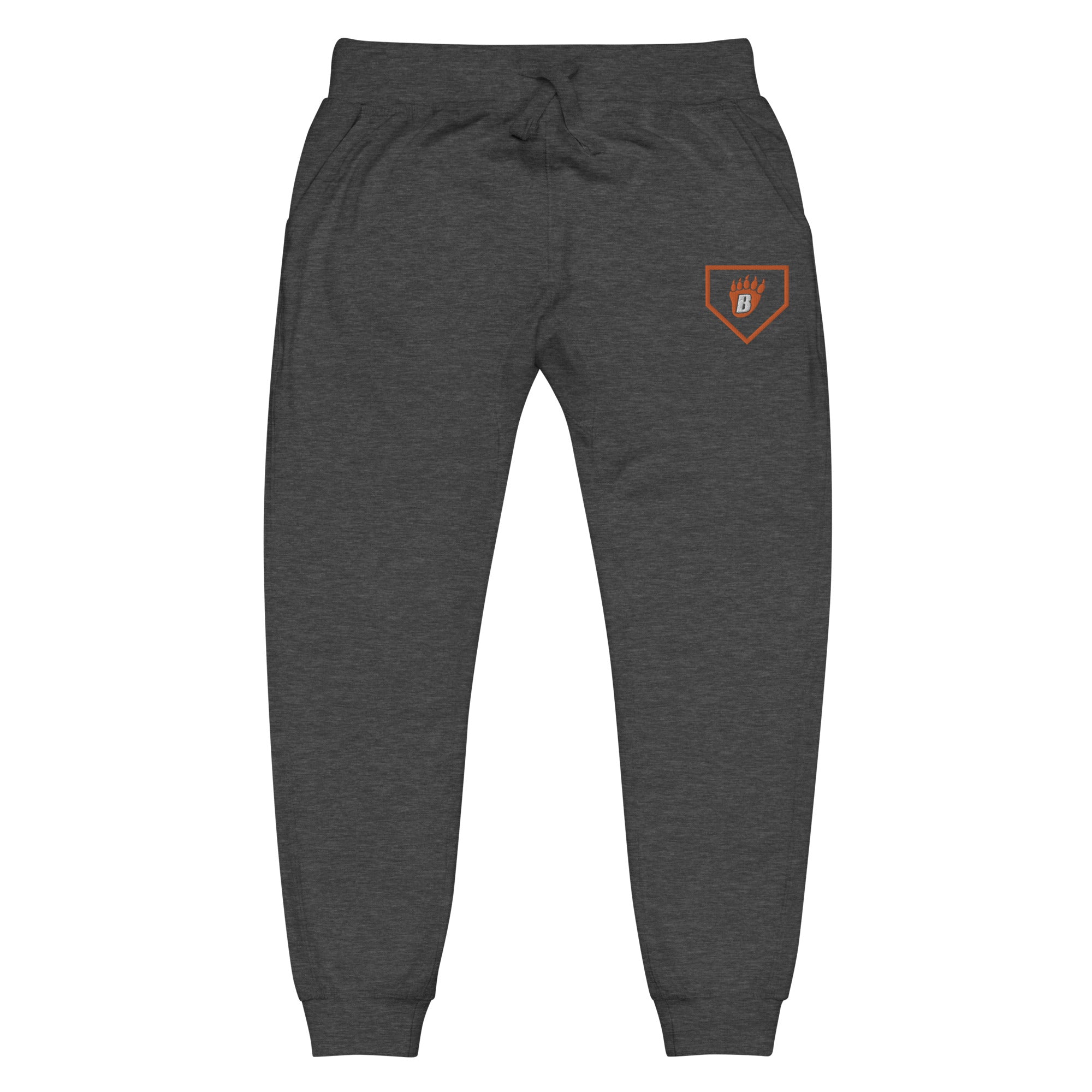 White Bear Lake Baseball Homeplate Embroidered Unisex Fleece Sweatpants