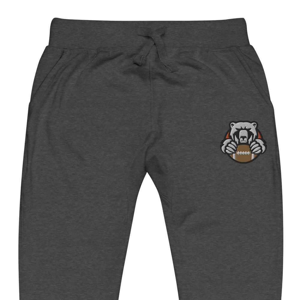 White Bear Lake Football Angry Bear Fleece Sweatpants