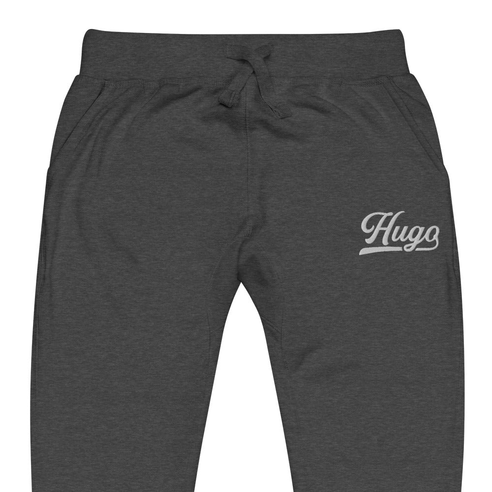 Hugo Embroidered Unisex Fleece Sweatpants