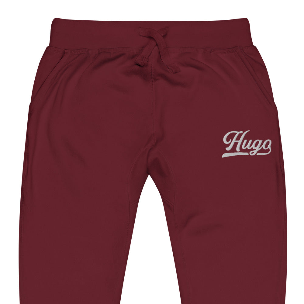 Hugo Embroidered Unisex Fleece Sweatpants