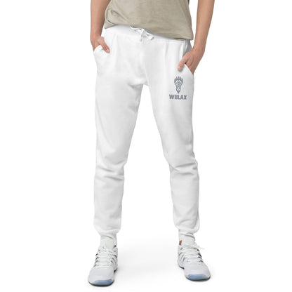 WBLAX Embroidered Fleece Sweatpants