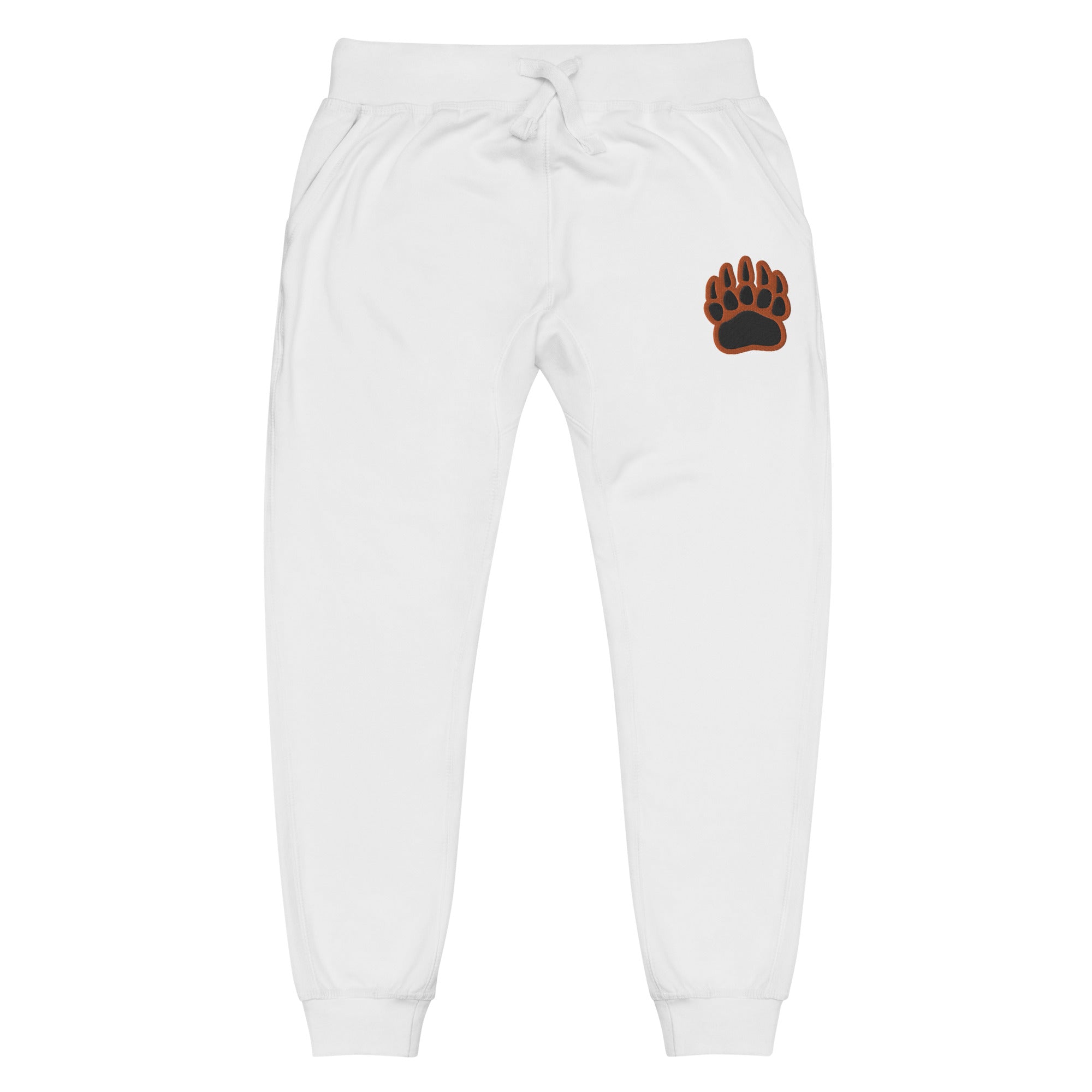 White Bear Lake Baseball Bear Track Fleece Embroidered Joggers