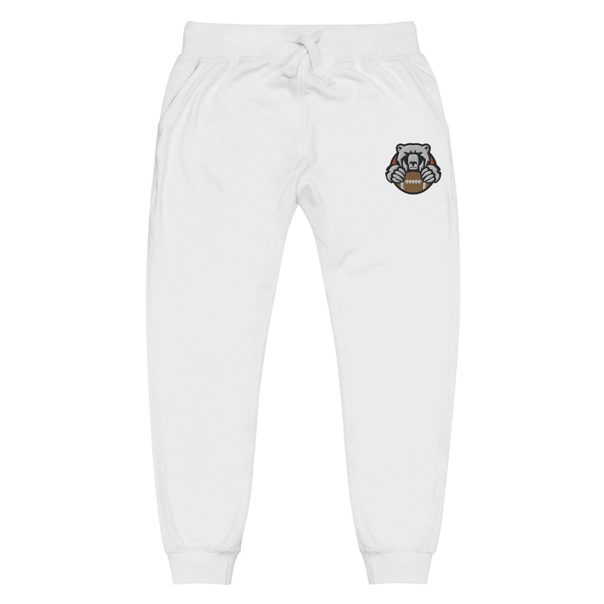 White Bear Lake Football Angry Bear Fleece Sweatpants