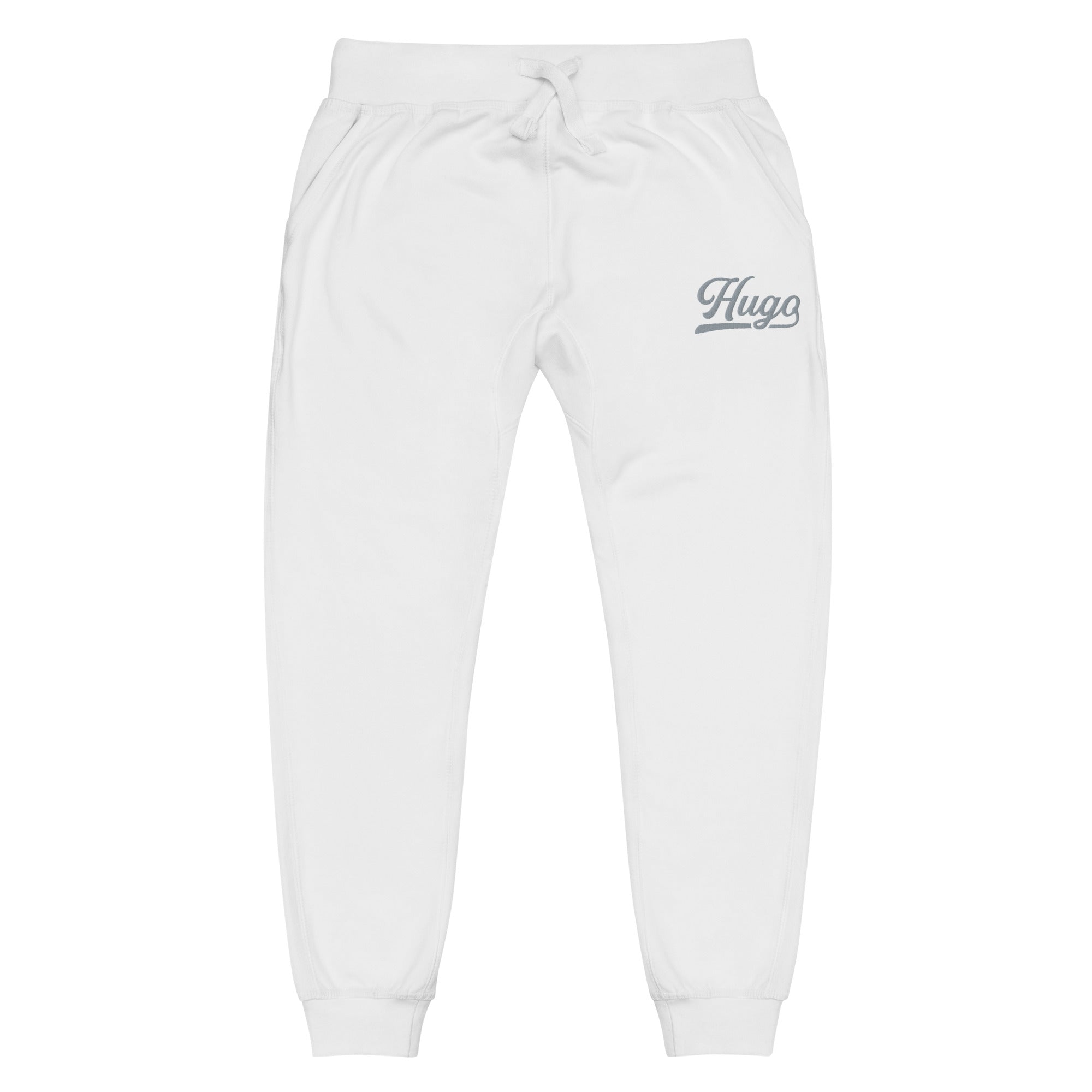 Hugo Embroidered Unisex Fleece Sweatpants