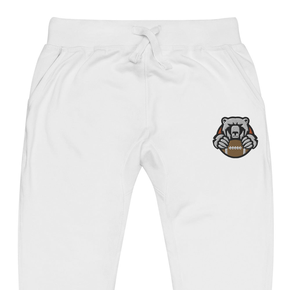 White Bear Lake Football Angry Bear Fleece Sweatpants