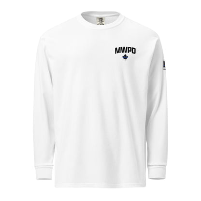 Maplewood Police Garment-dyed Heavyweight Long Sleeve Shirt