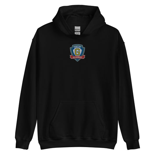 Gentry Academy Shield Embroidered Unisex Hoodie