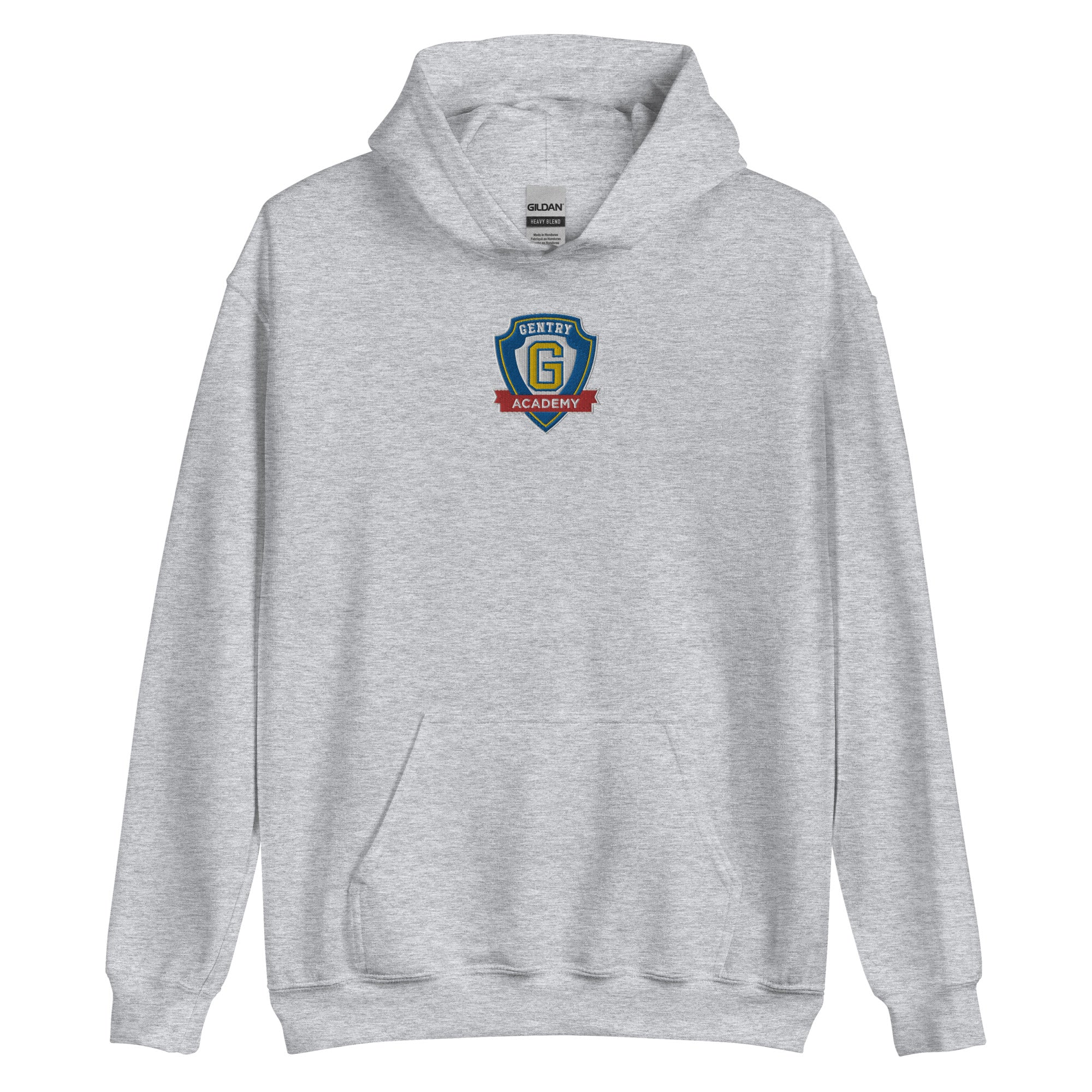 Gentry Academy Shield Embroidered Unisex Hoodie