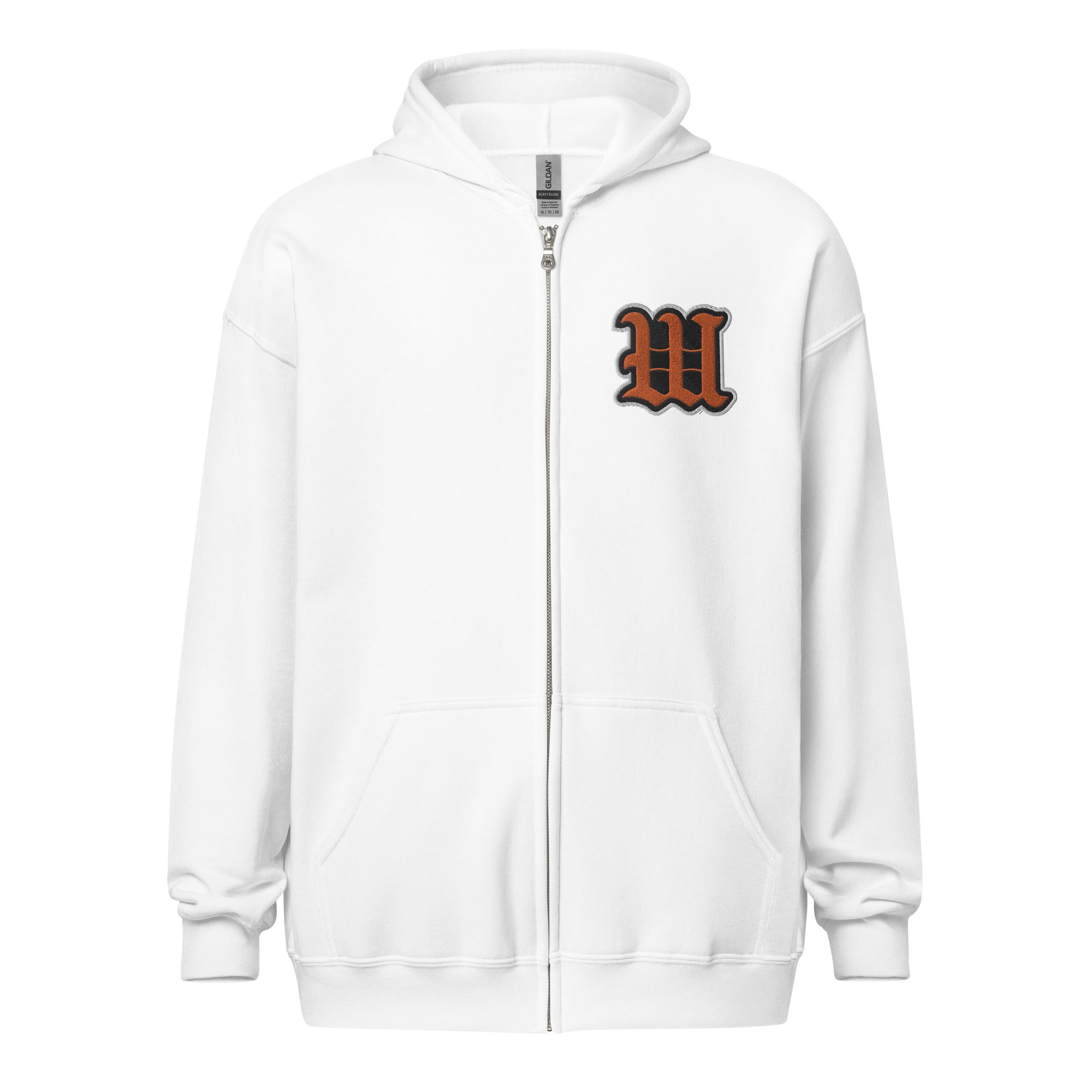 White Bear Lake Baseball Blackletter W Full Zip Hoodie