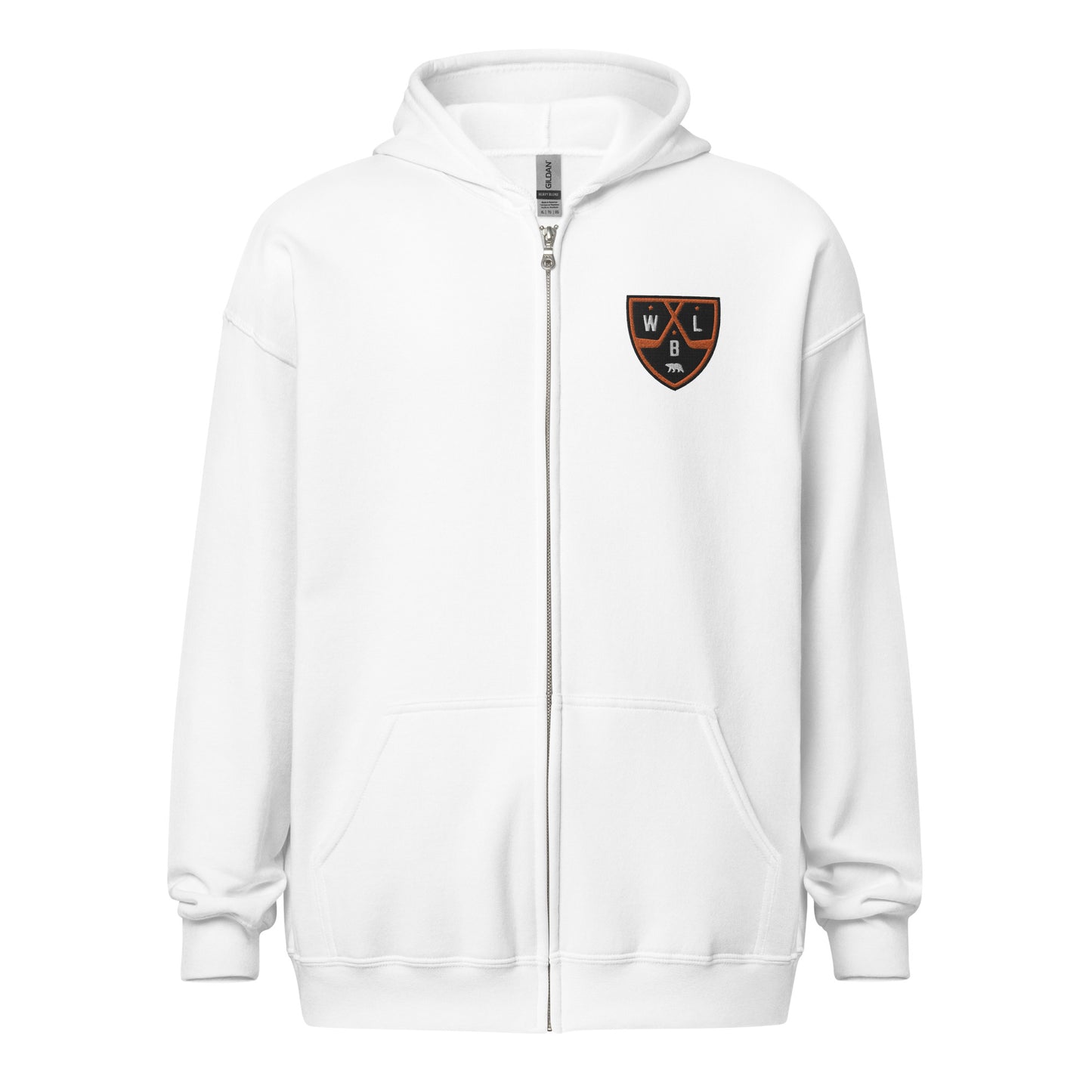 White Bear Lake Hockey Shield Full Zip Hoodie