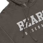 White Bear Lake Bears Baseball Embroidered Adult pigment-dyed hoodie