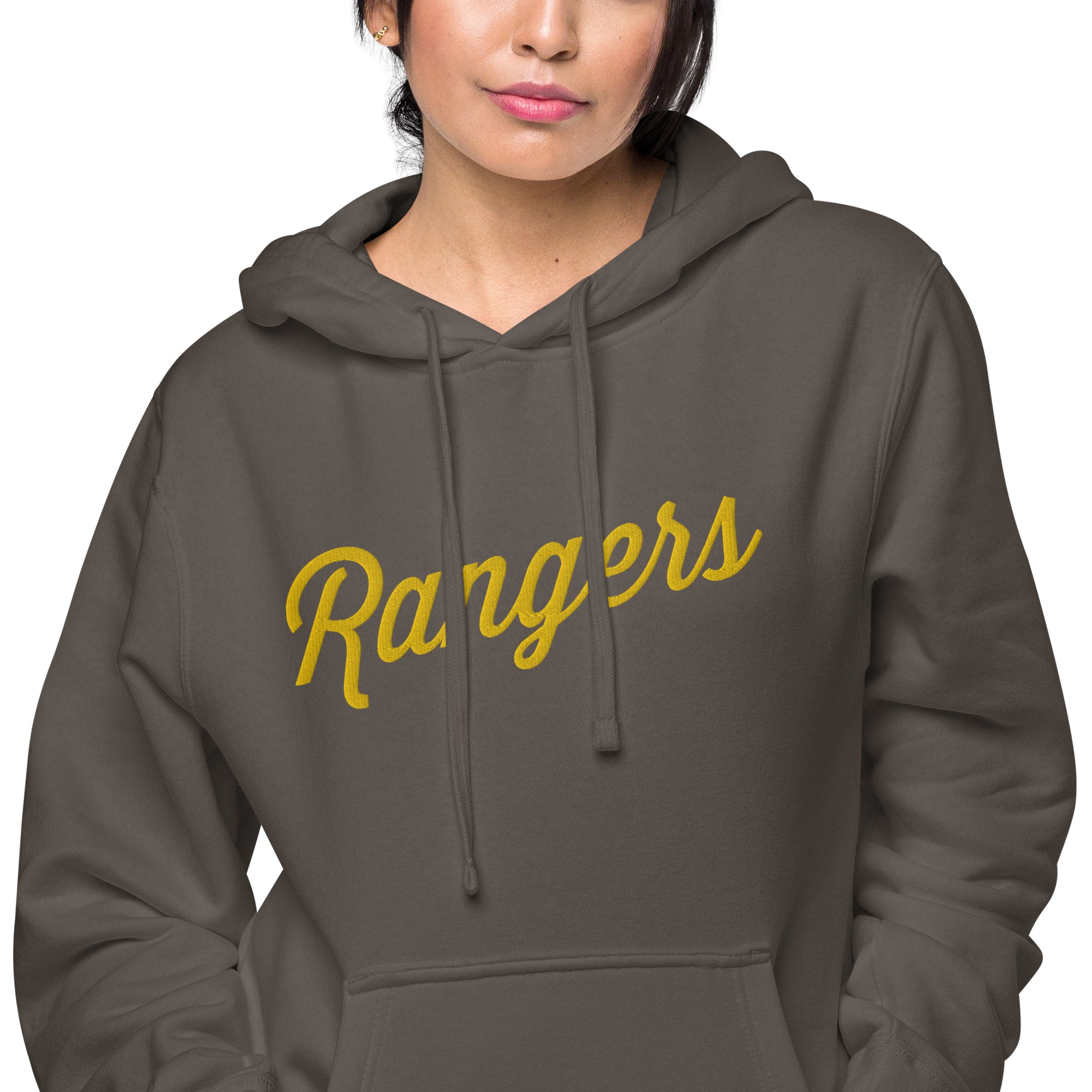 Forest Lake Hockey Embroidered Unisex Pigment-Dyed Vintage Hoodie