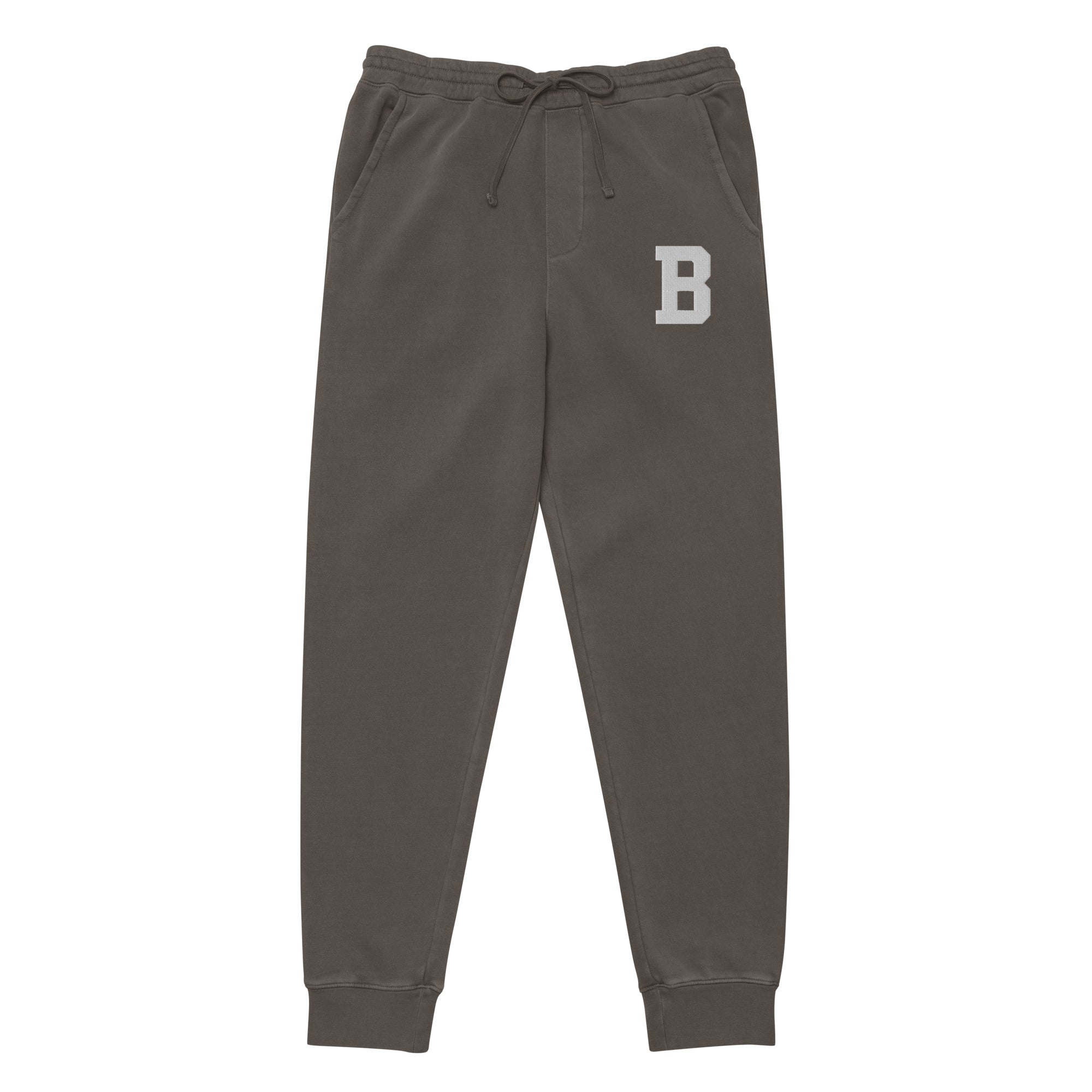 White Bear Lake Baseball B Embroidered Unisex pigment-dyed sweatpants