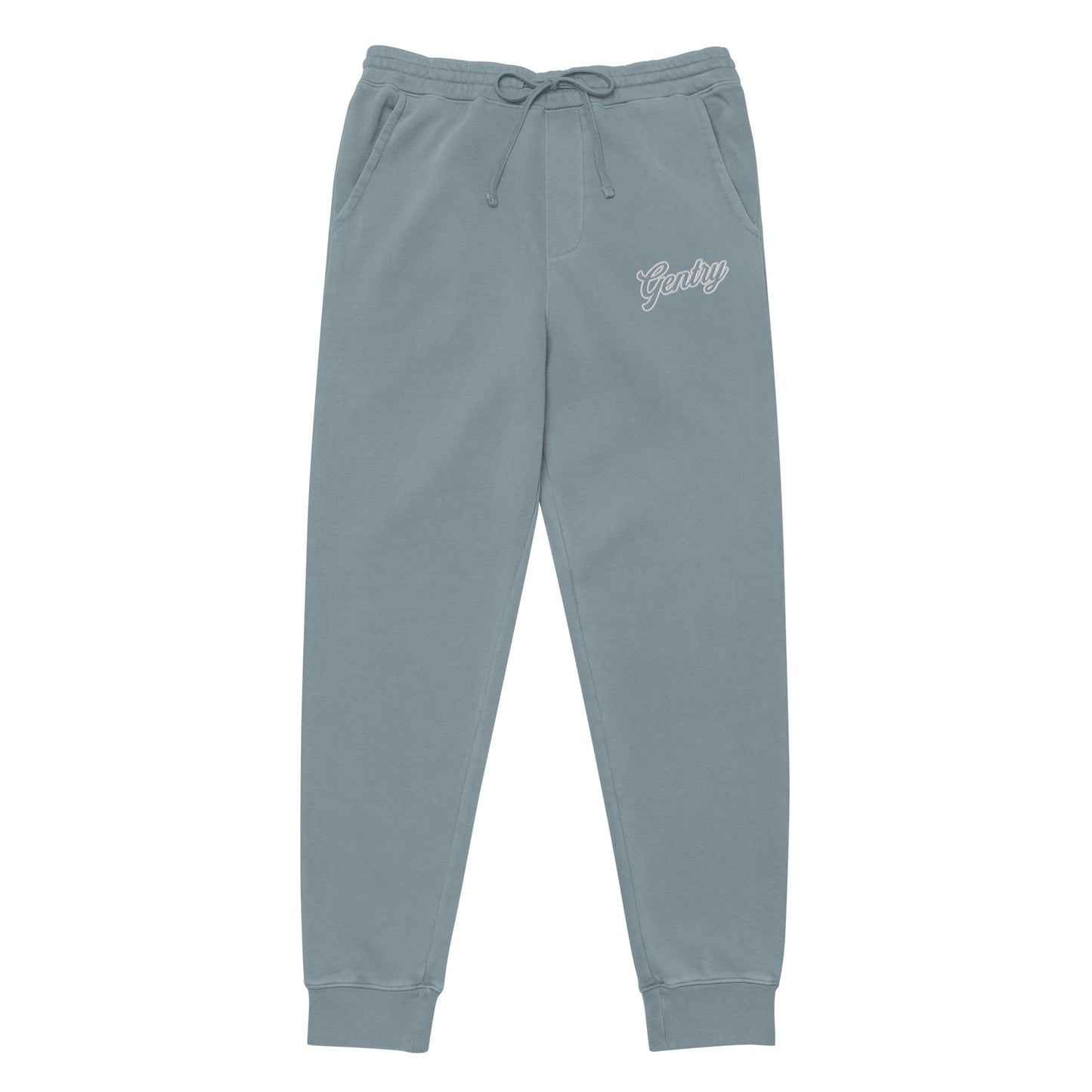 Gentry Academy Script Embroidered Unisex Pigment-Dyed Sweatpants