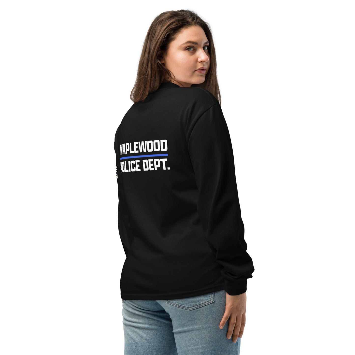 Maplewood Police Premium Heavyweight Long Sleeve Shirt