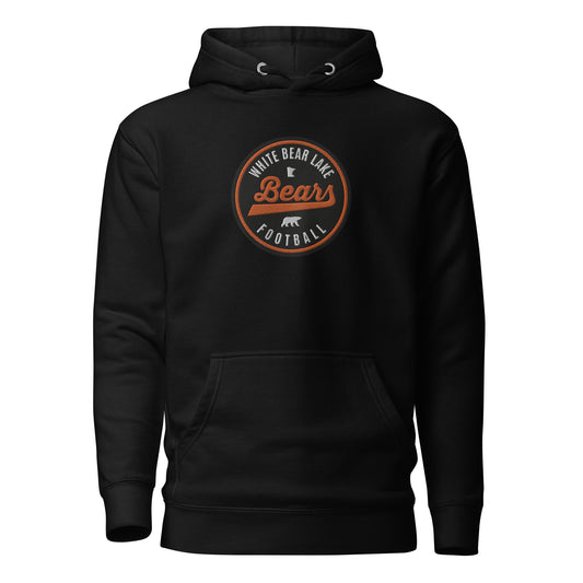 WBL Football Bears Patch Hoodie