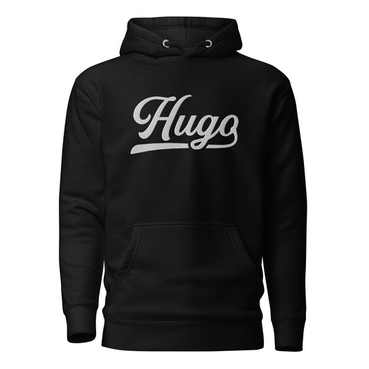 Hugo Embroidered Unisex Premium Hoodie