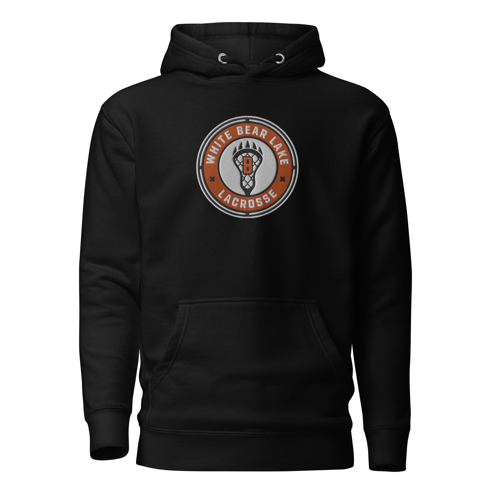 White Bear Lake Lacrosse Unisex Embroidered Hoodie