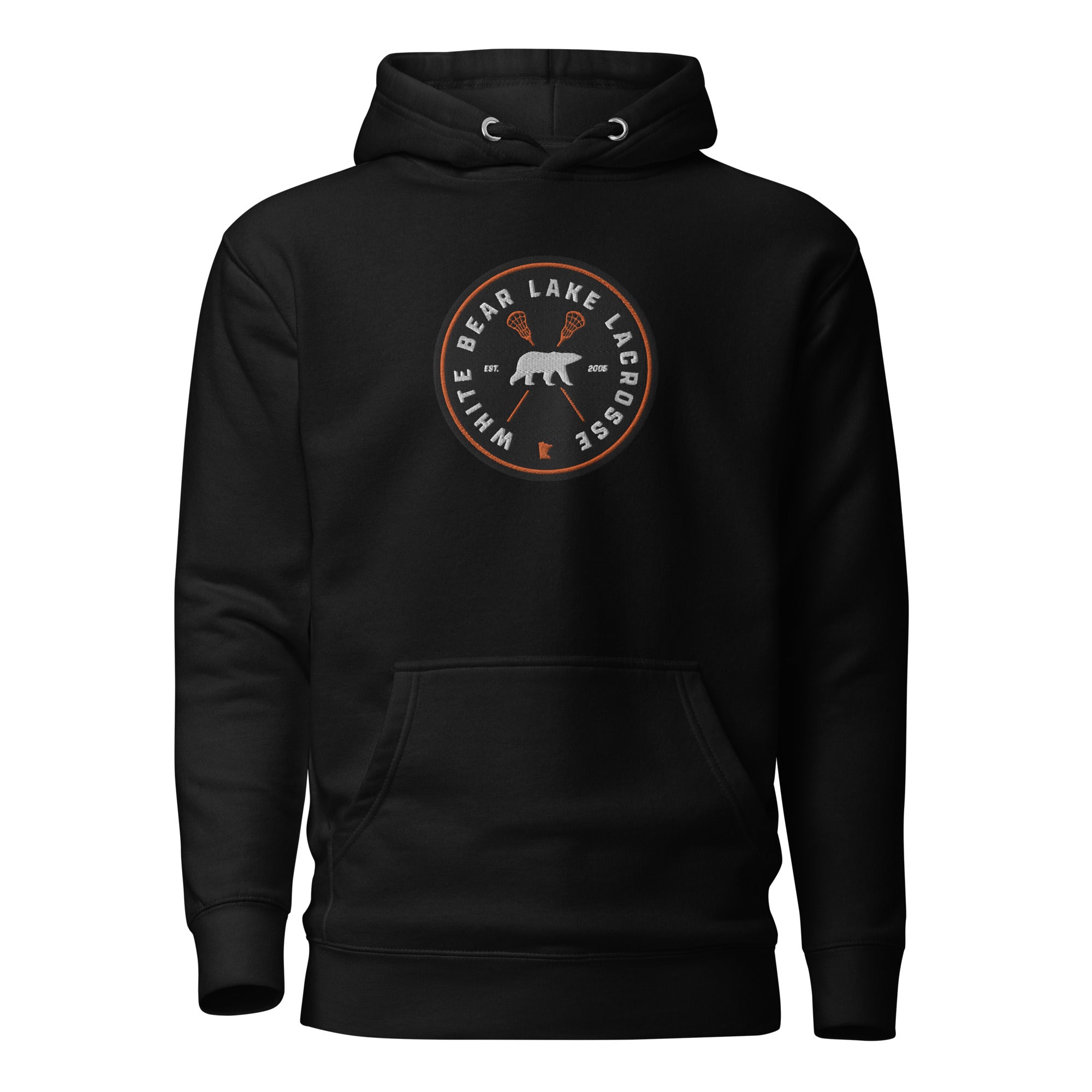 White Bear Lake Lacrosse Unisex Embroidered Hoodie