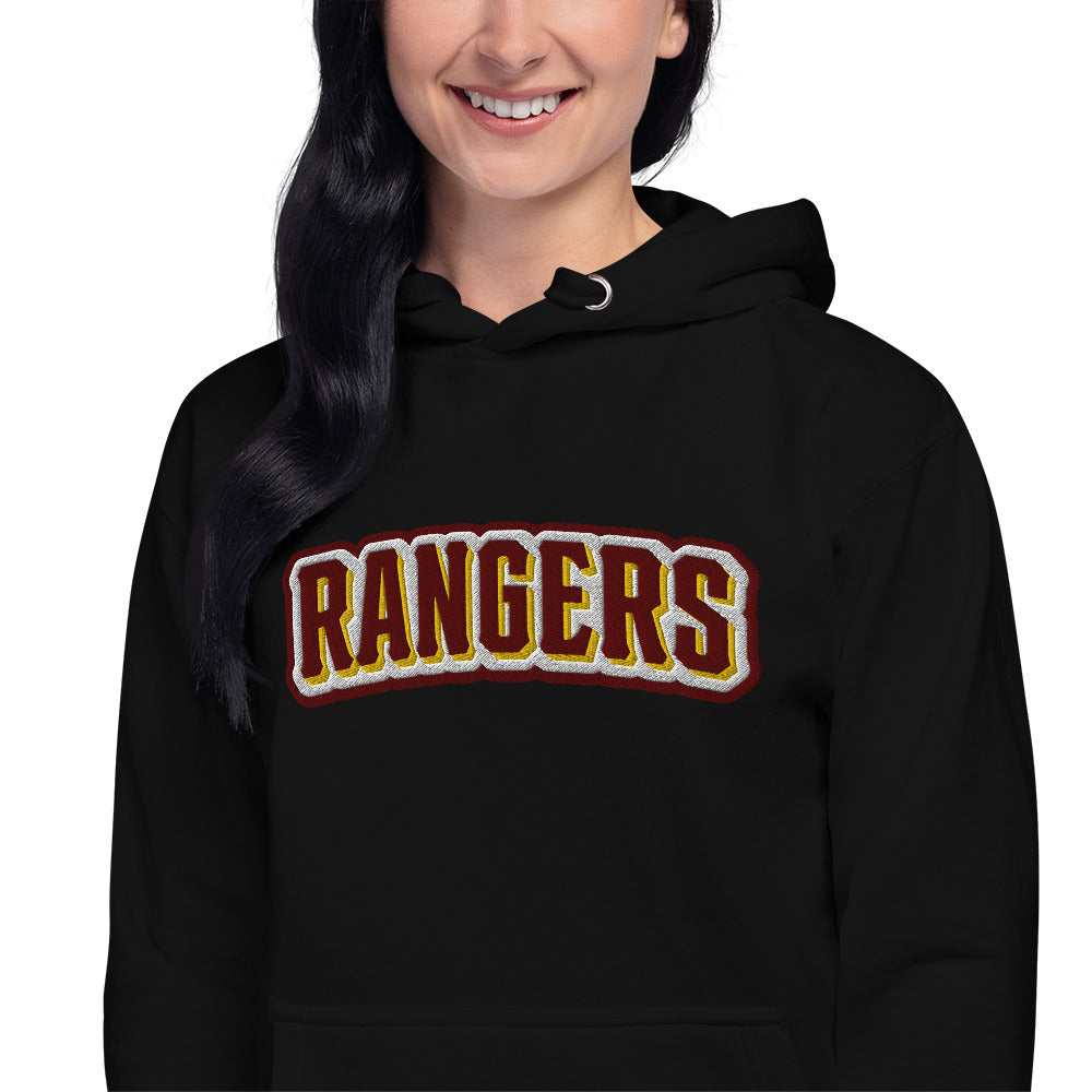 Forest Lake Rangers Embroidered Adult Hoodie