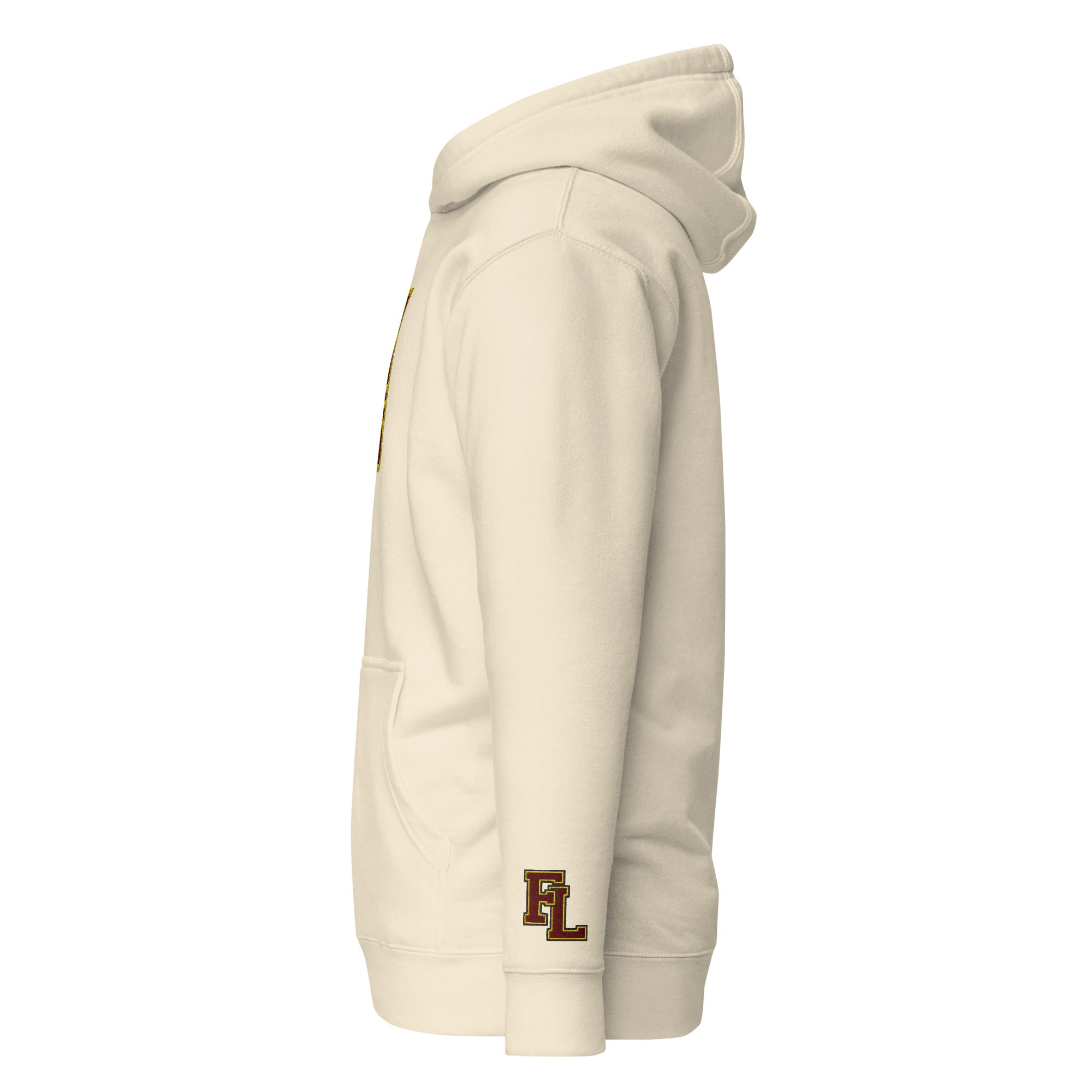 Forest Lake Hockey Shield Embroidered Hoodie