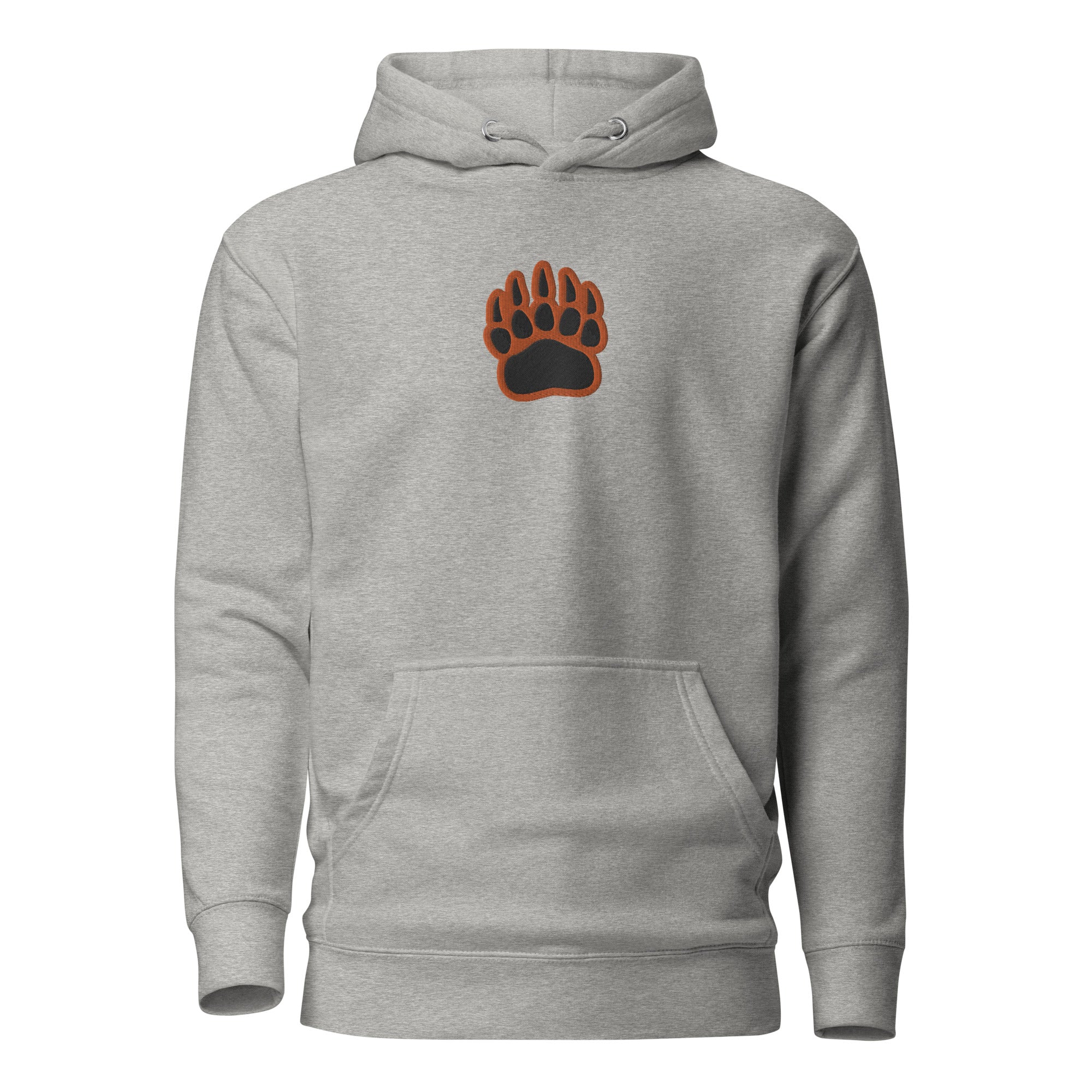 White Bear Lake Baseball Bear Track Adult Hoodie