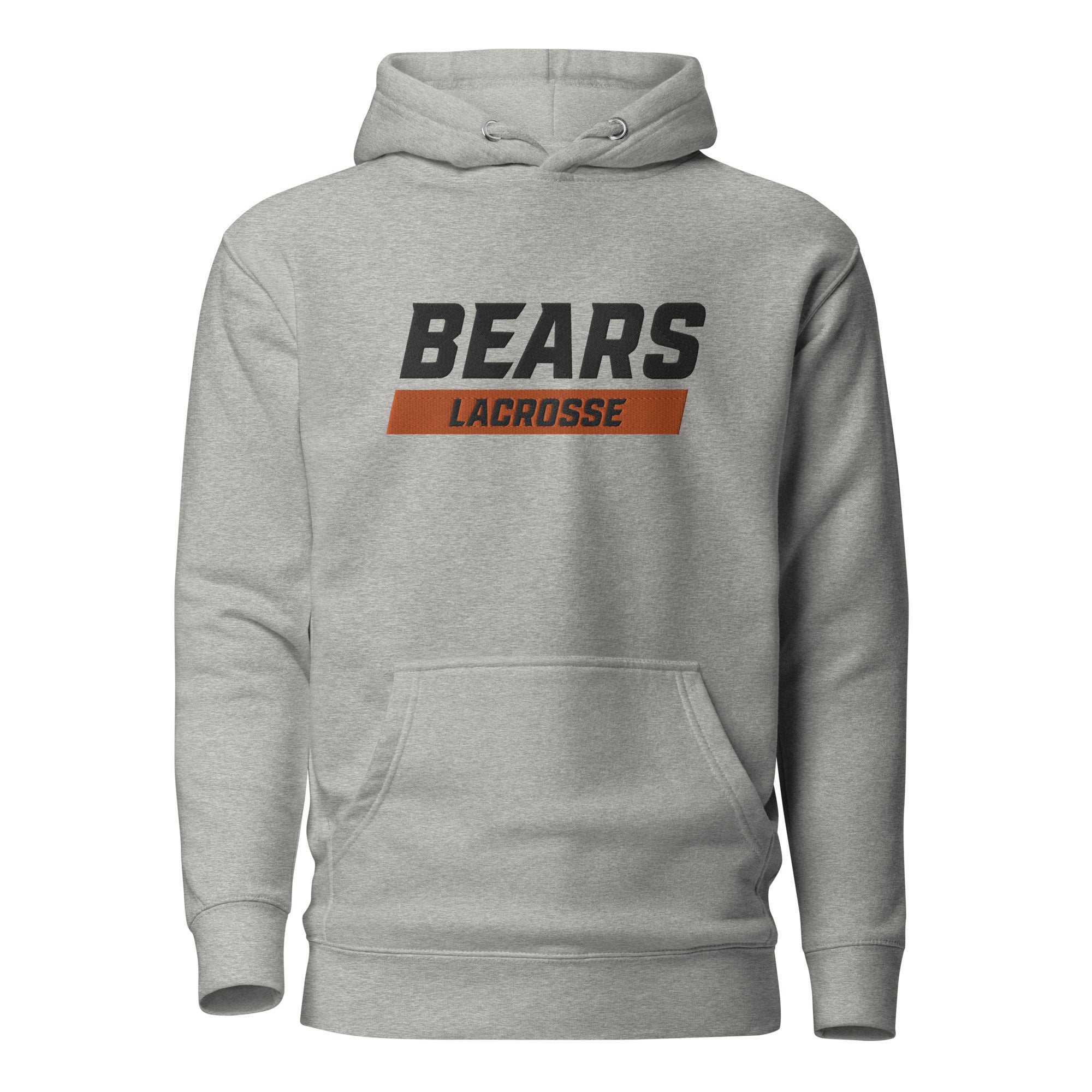 White Bear Lake Lacrosse Embroidered Adult Hoodie