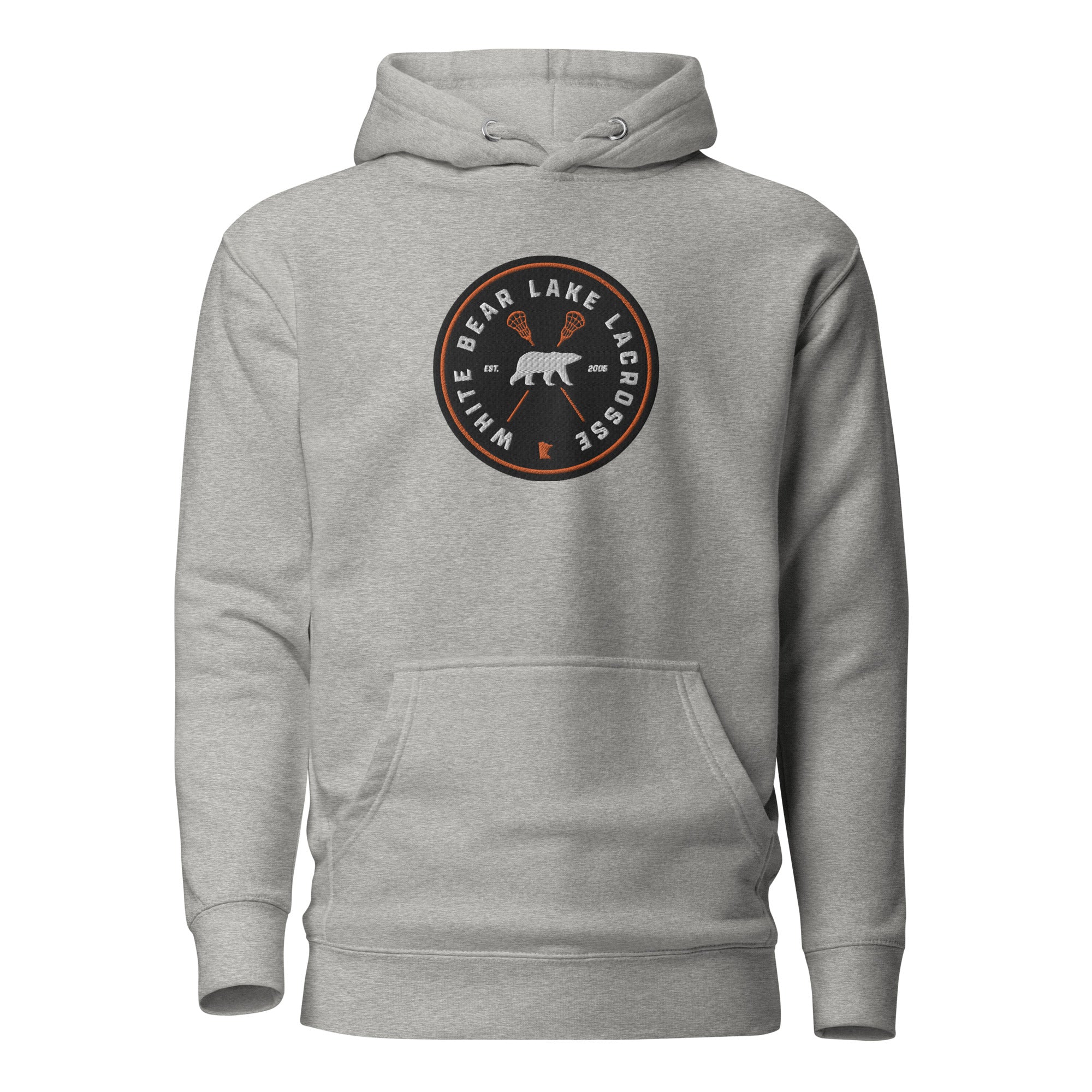 White Bear Lake Lacrosse Unisex Embroidered Hoodie