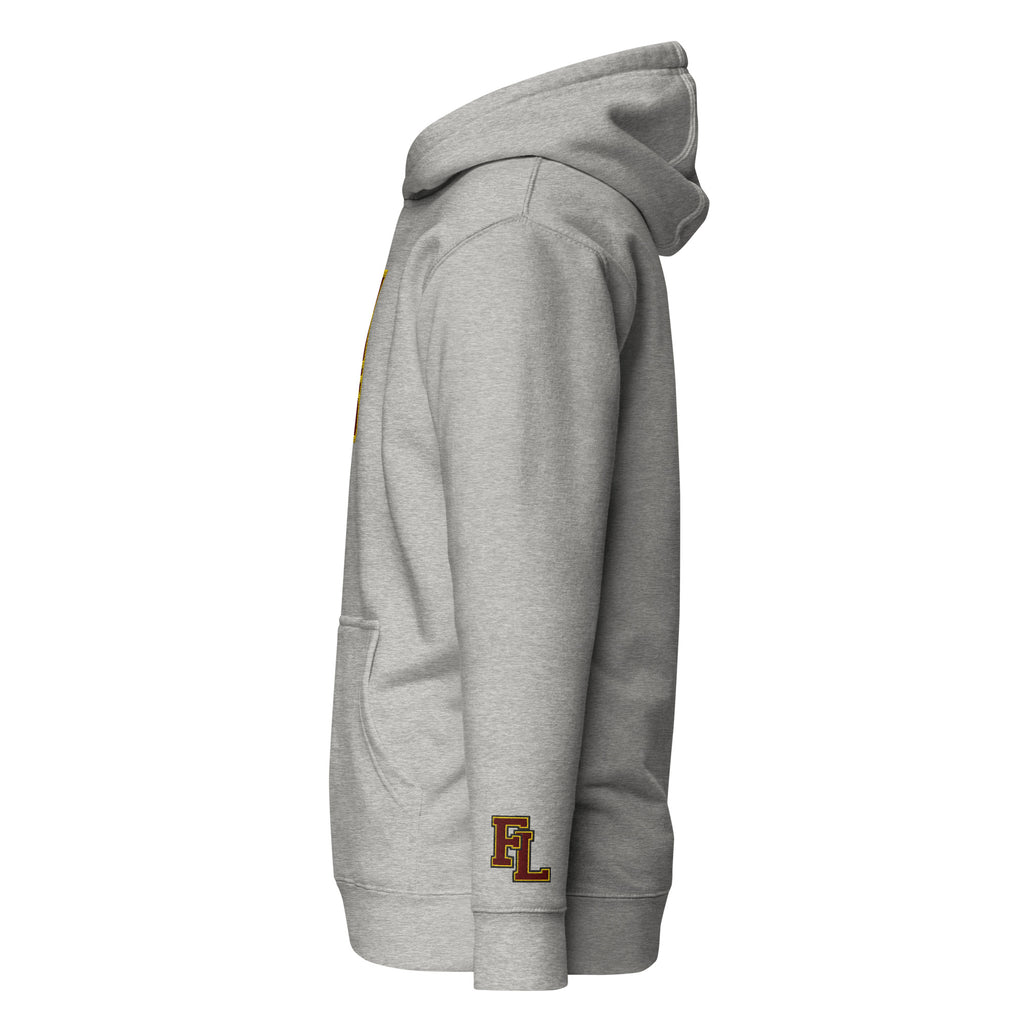 Forest Lake Hockey Shield Embroidered Hoodie