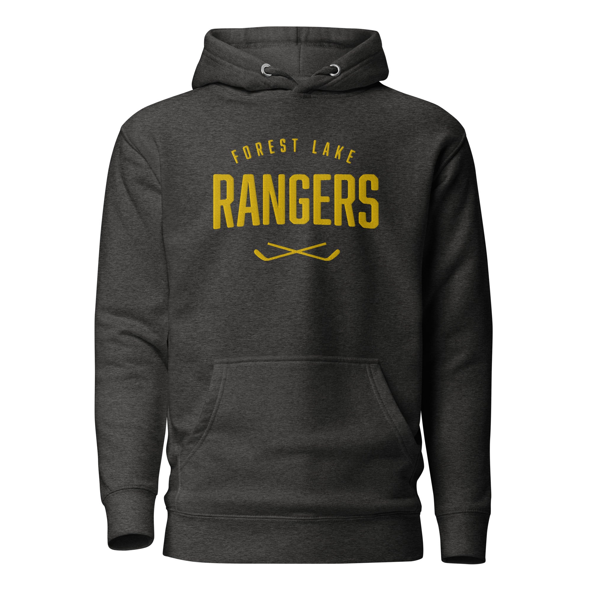 Forest Lake Hockey Embroidered Adult Hoodie