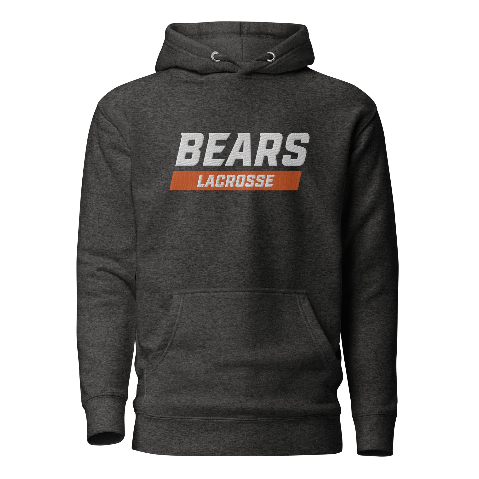 White Bear Lake Lacrosse Embroidered Adult Hoodie