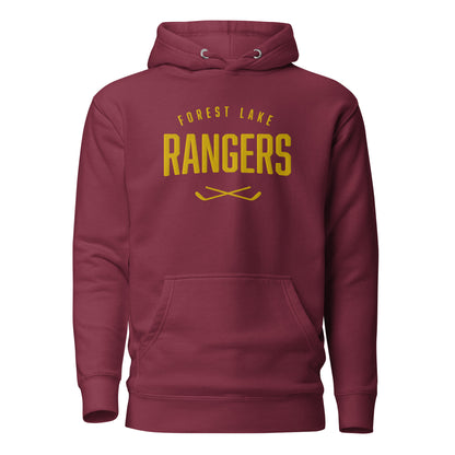 Forest Lake Hockey Embroidered Unisex Premium Hoodie